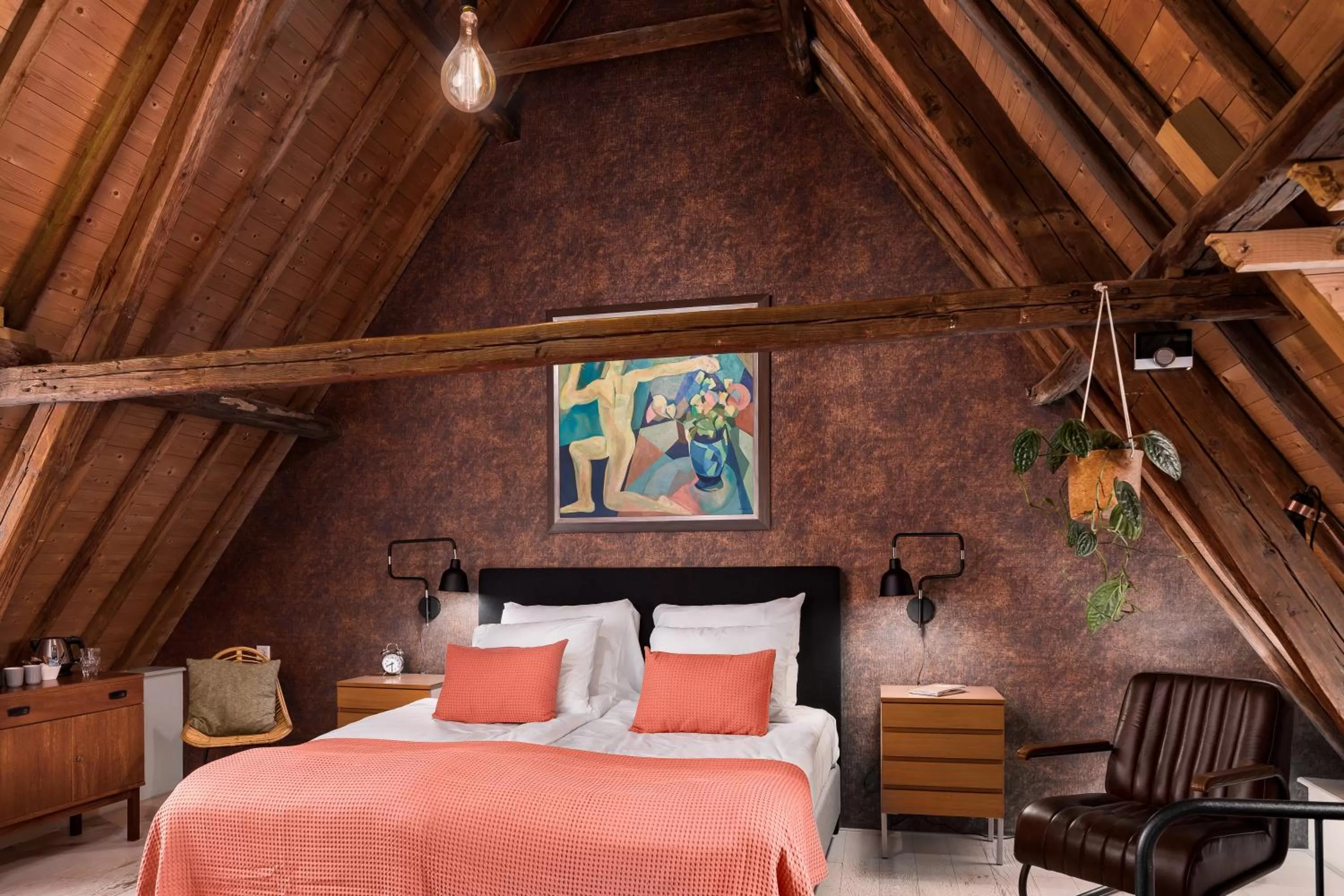 Bed in Koffie&kussens