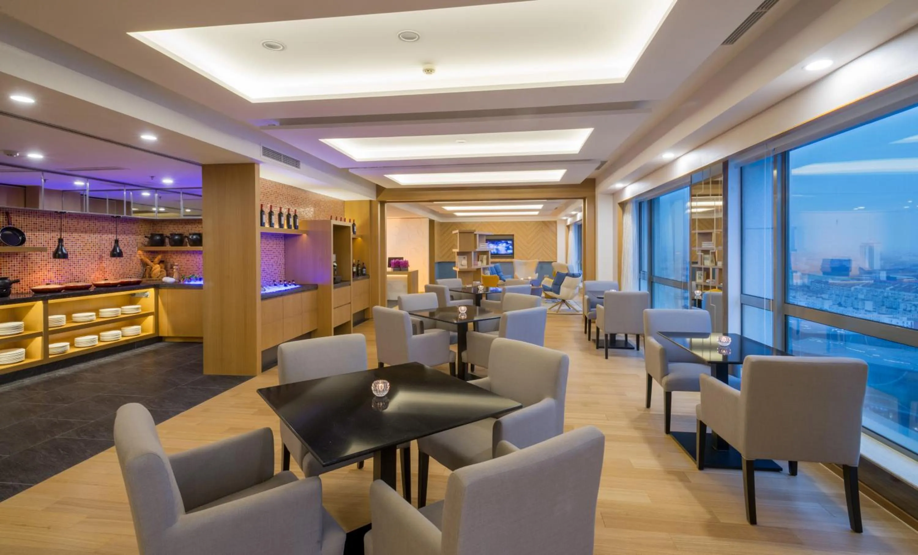 Seating area in Paradox Kunshan