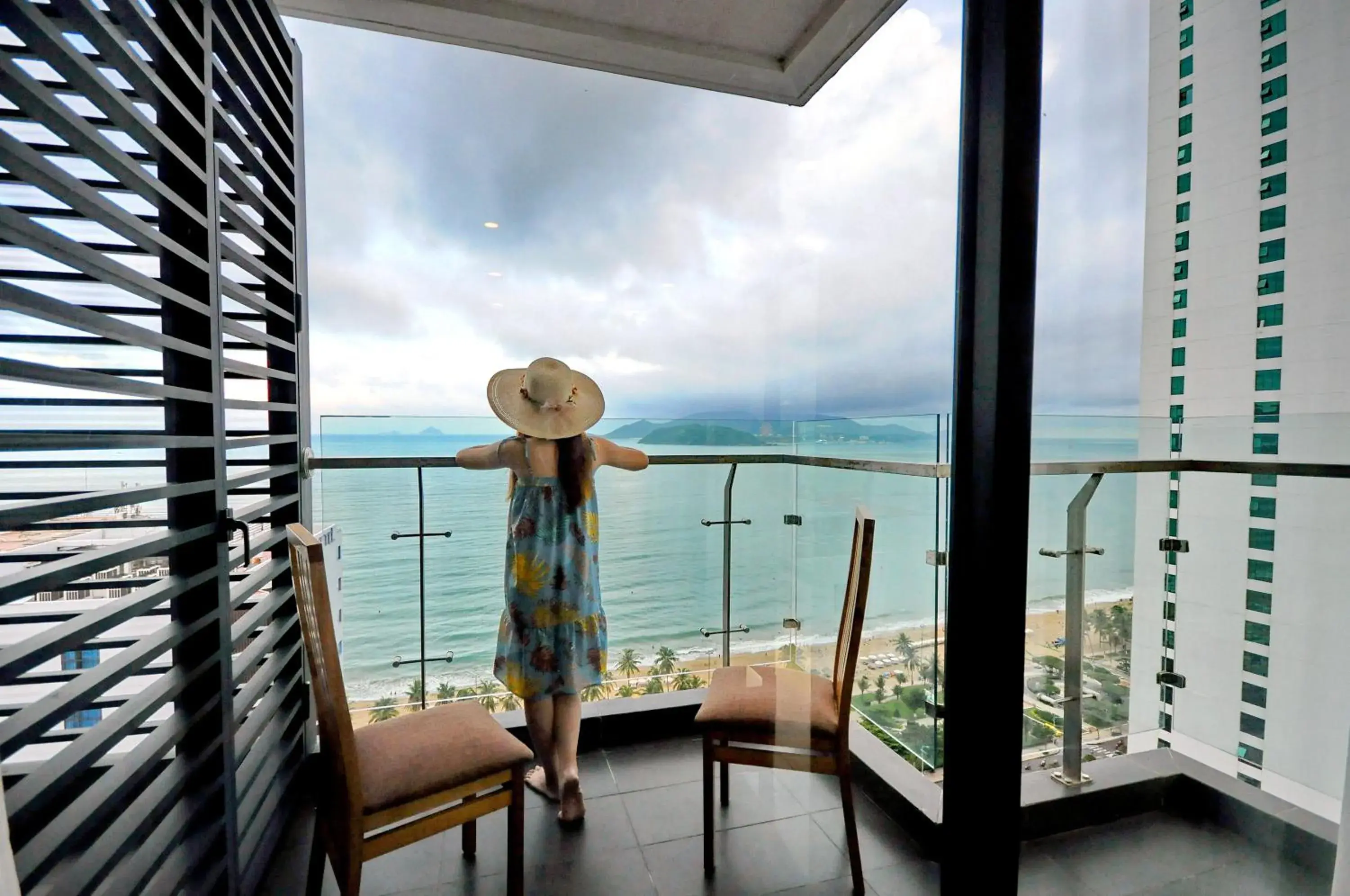 Balcony/Terrace in Holi Beach Hotel & Apartments