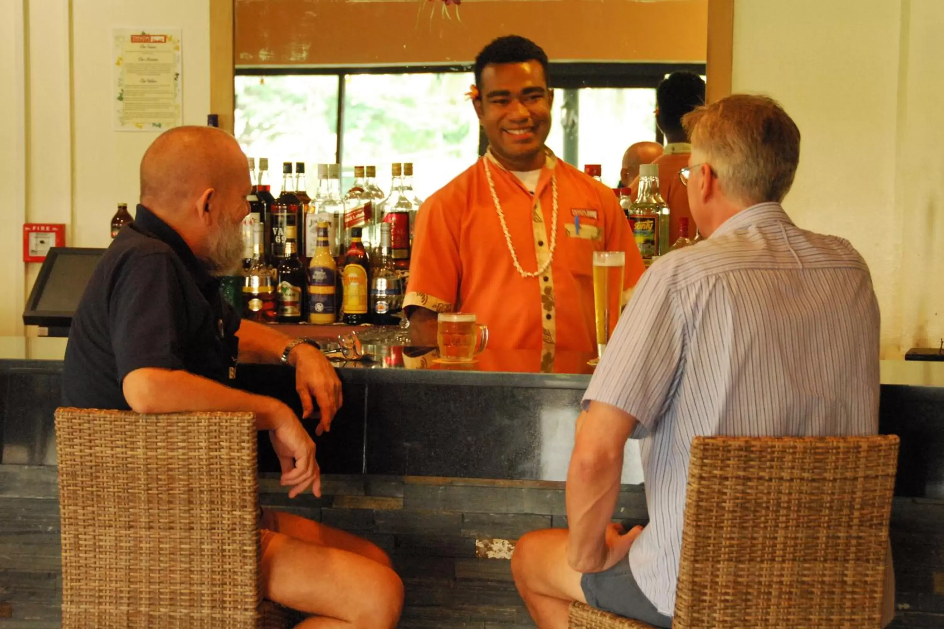 Lounge or bar in Tanoa Waterfront Hotel