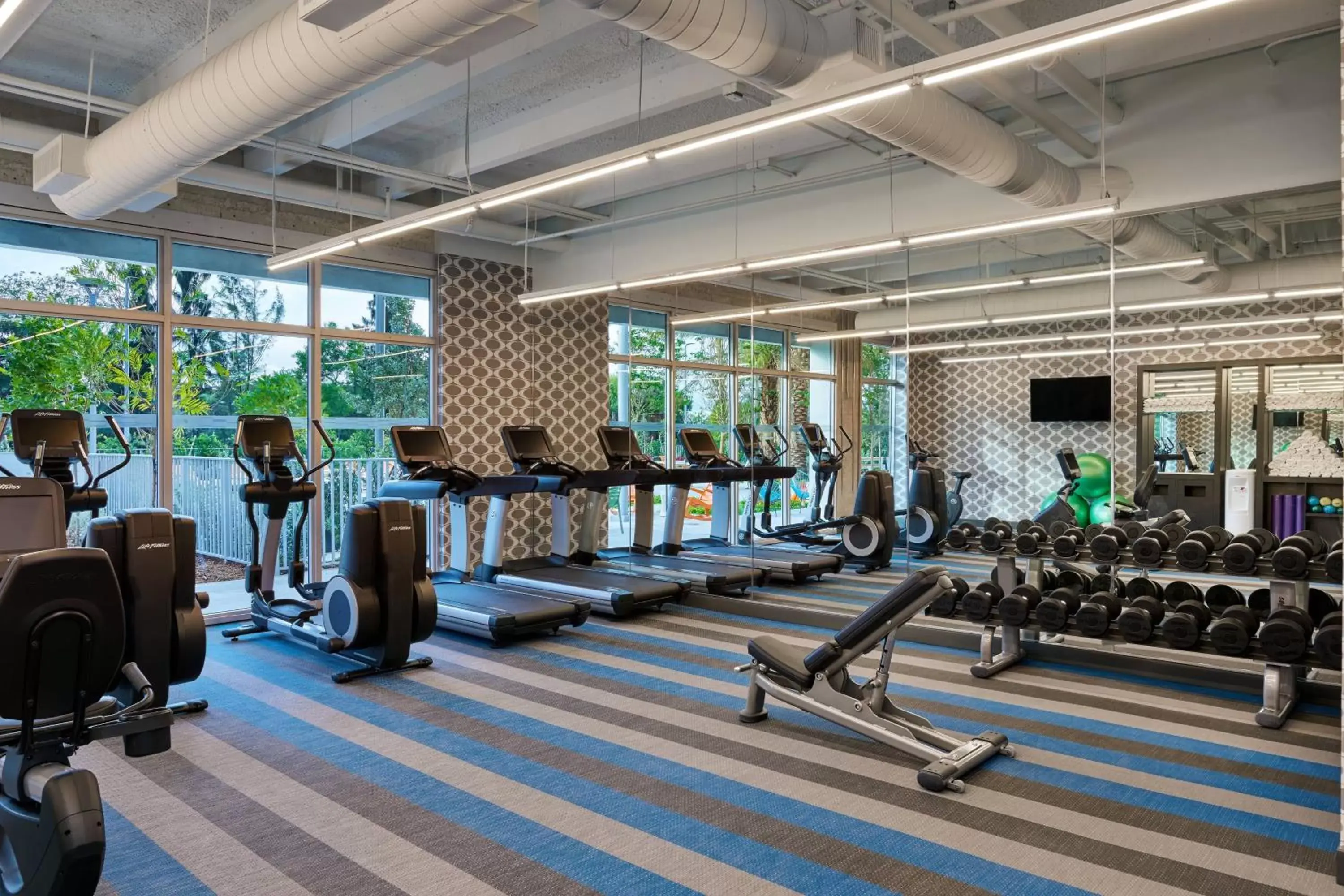 Fitness centre/facilities, Fitness Center/Facilities in Aloft Miami Airport