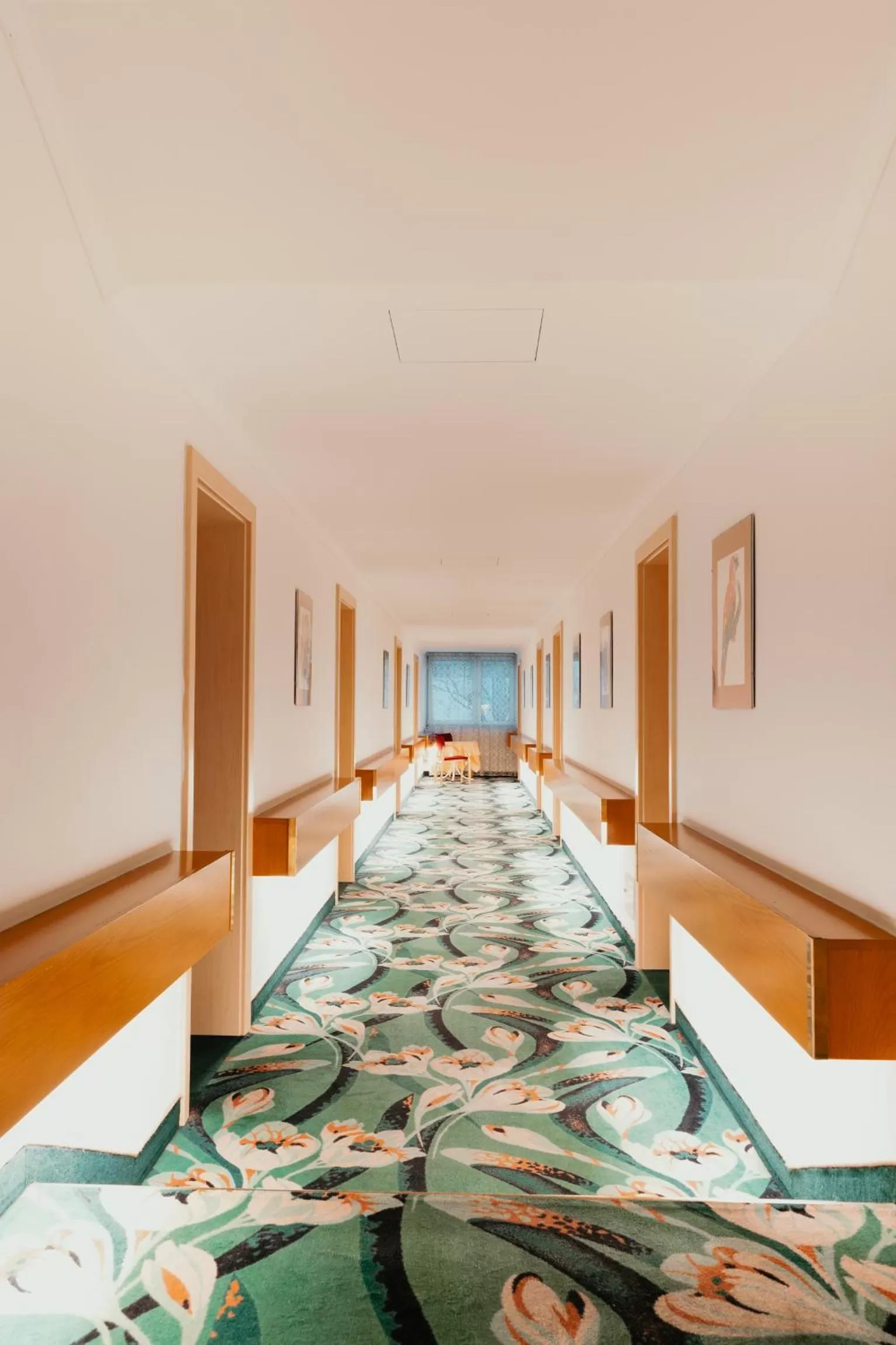 Bed in Hotel Scherer