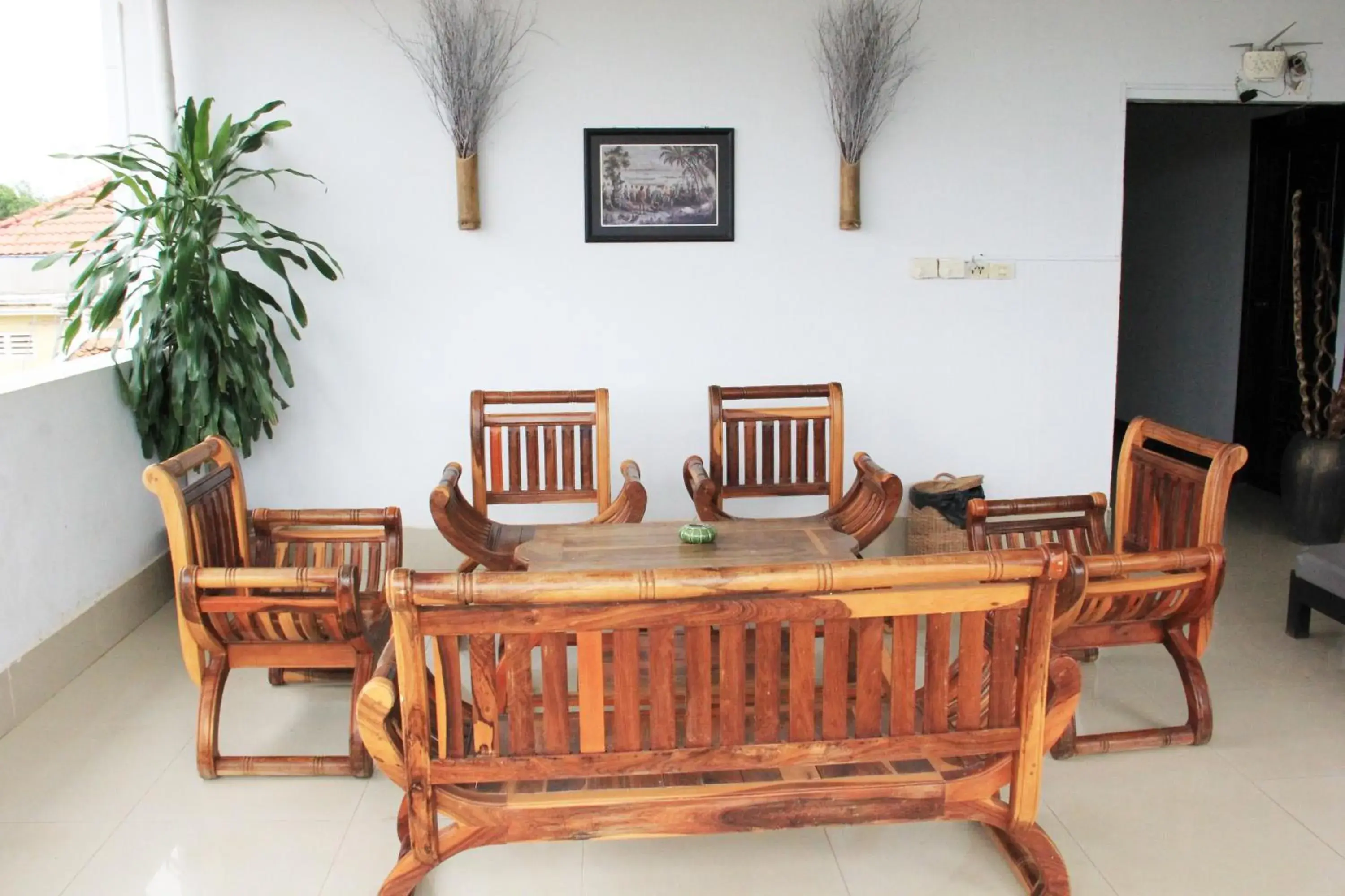 Seating Area in Tropical Breeze Guesthouse