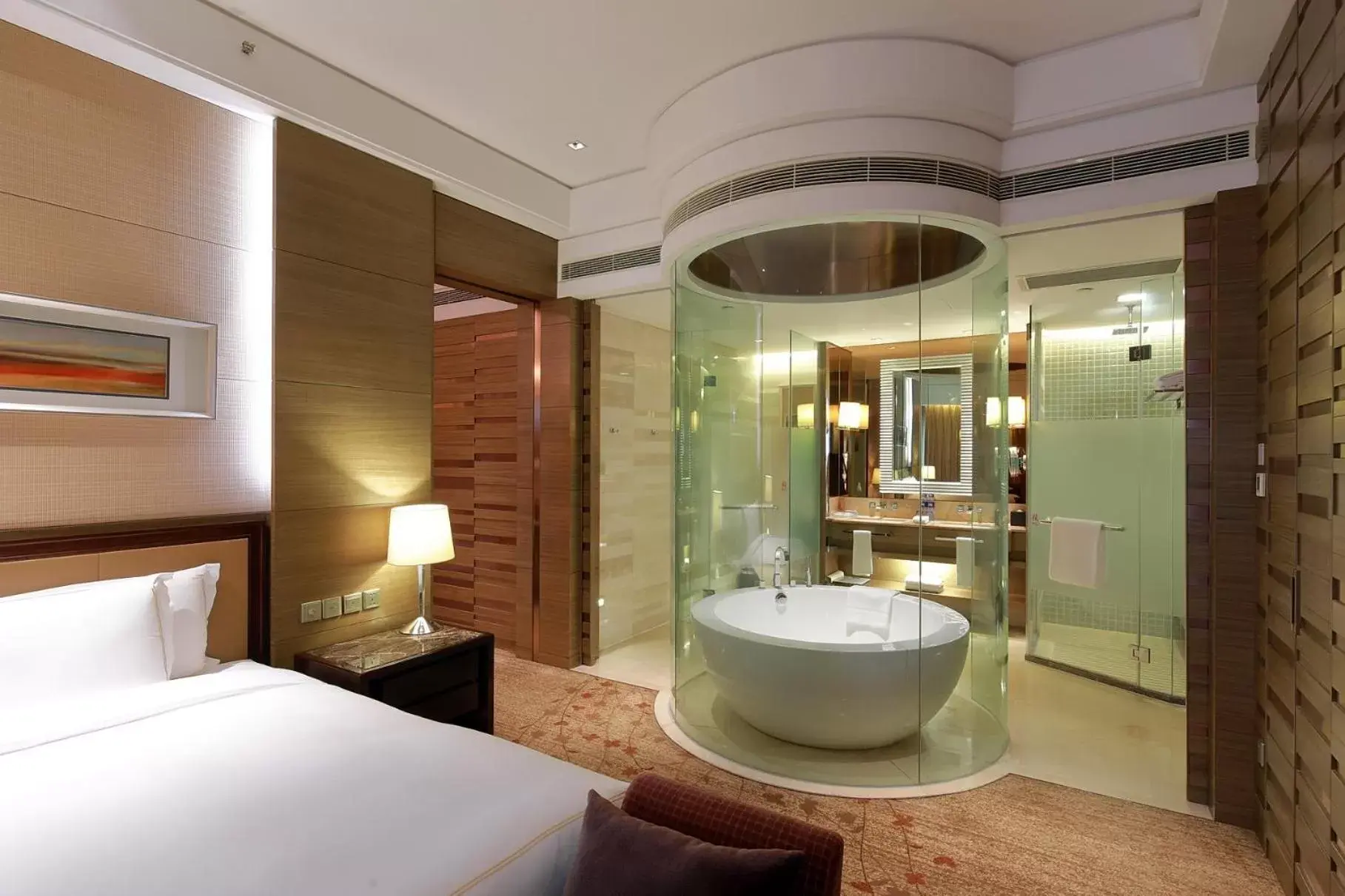 Bath, Bathroom in Crowne Plaza Nanjing Jiangning, an IHG Hotel