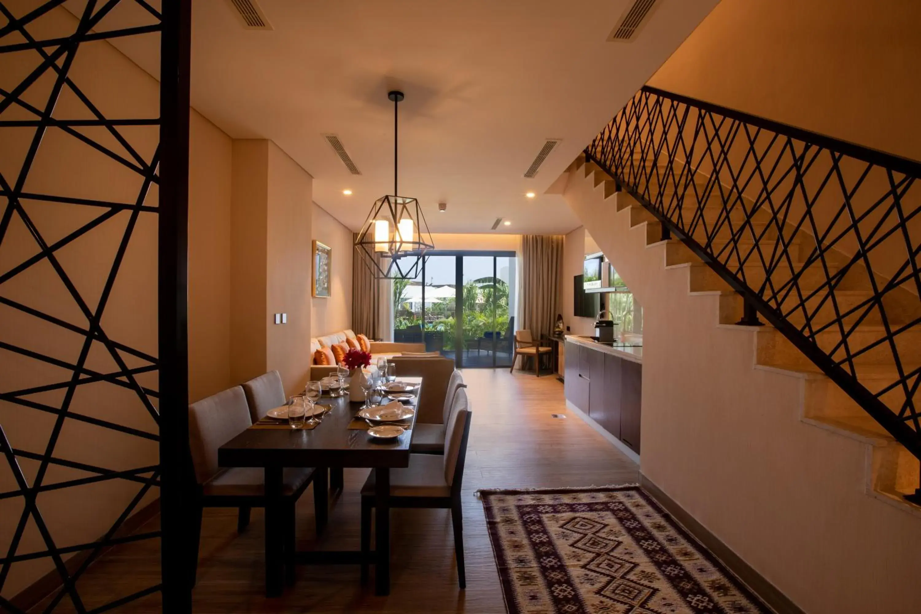 Dining area in Millennium Resort Salalah