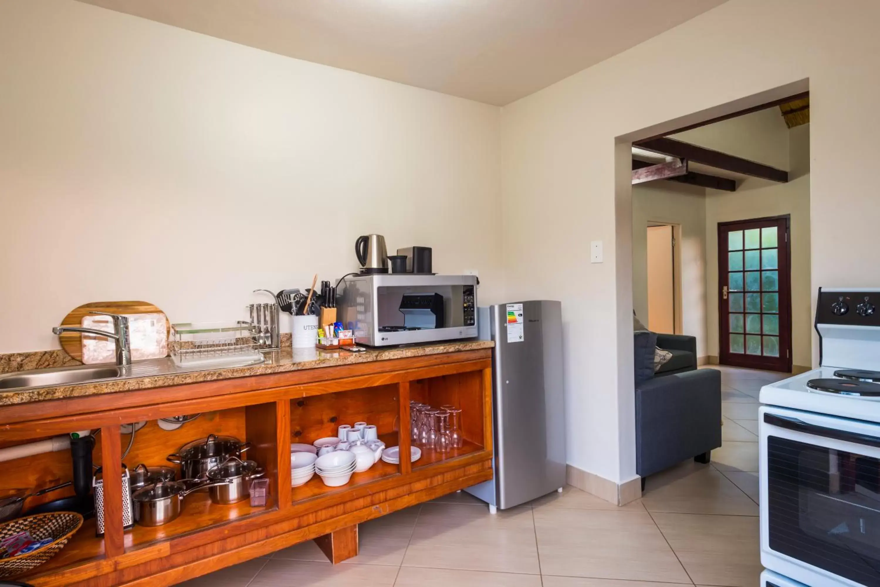 Kitchen or kitchenette in ANEW Hotel Hluhluwe