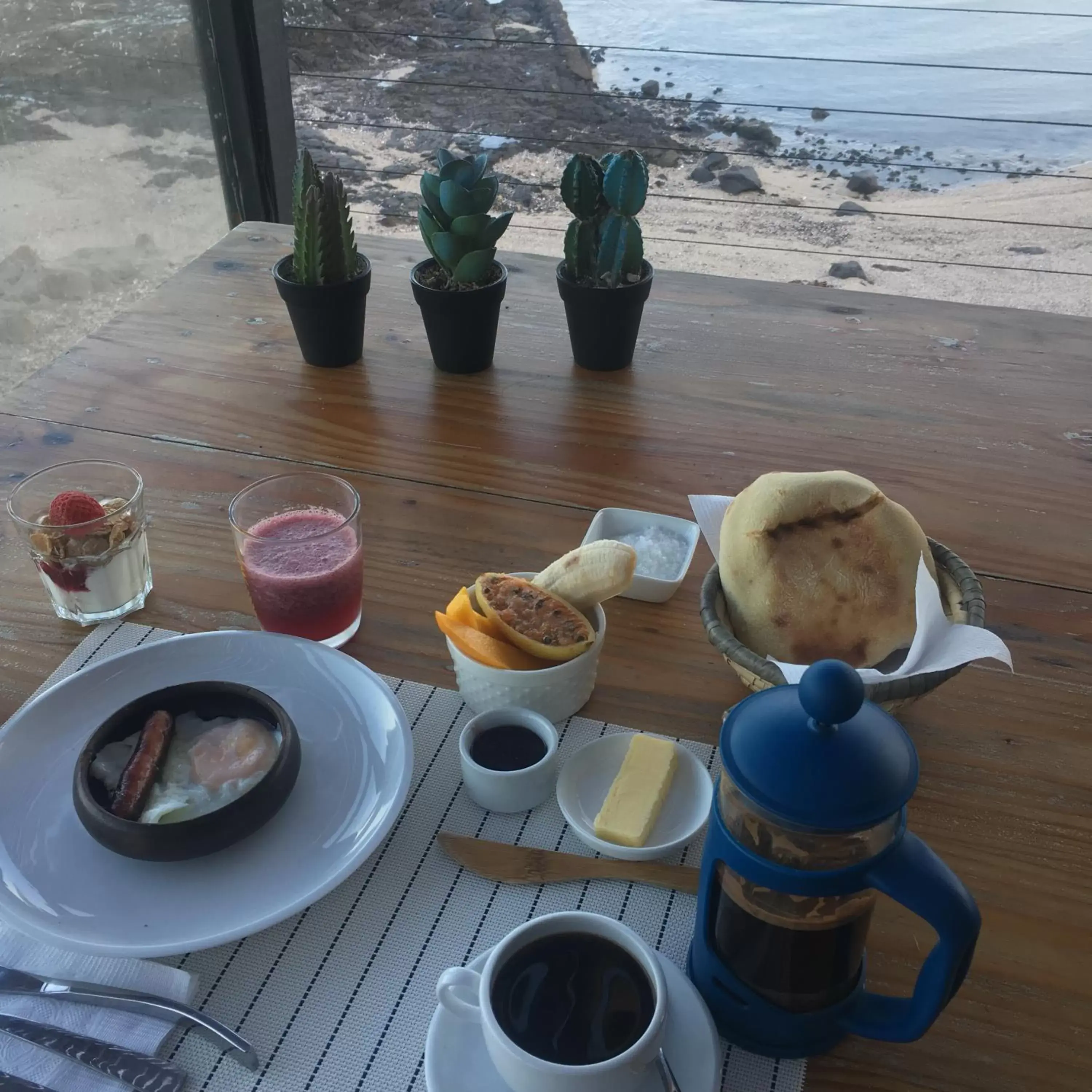 American breakfast in Hotel Apacheta