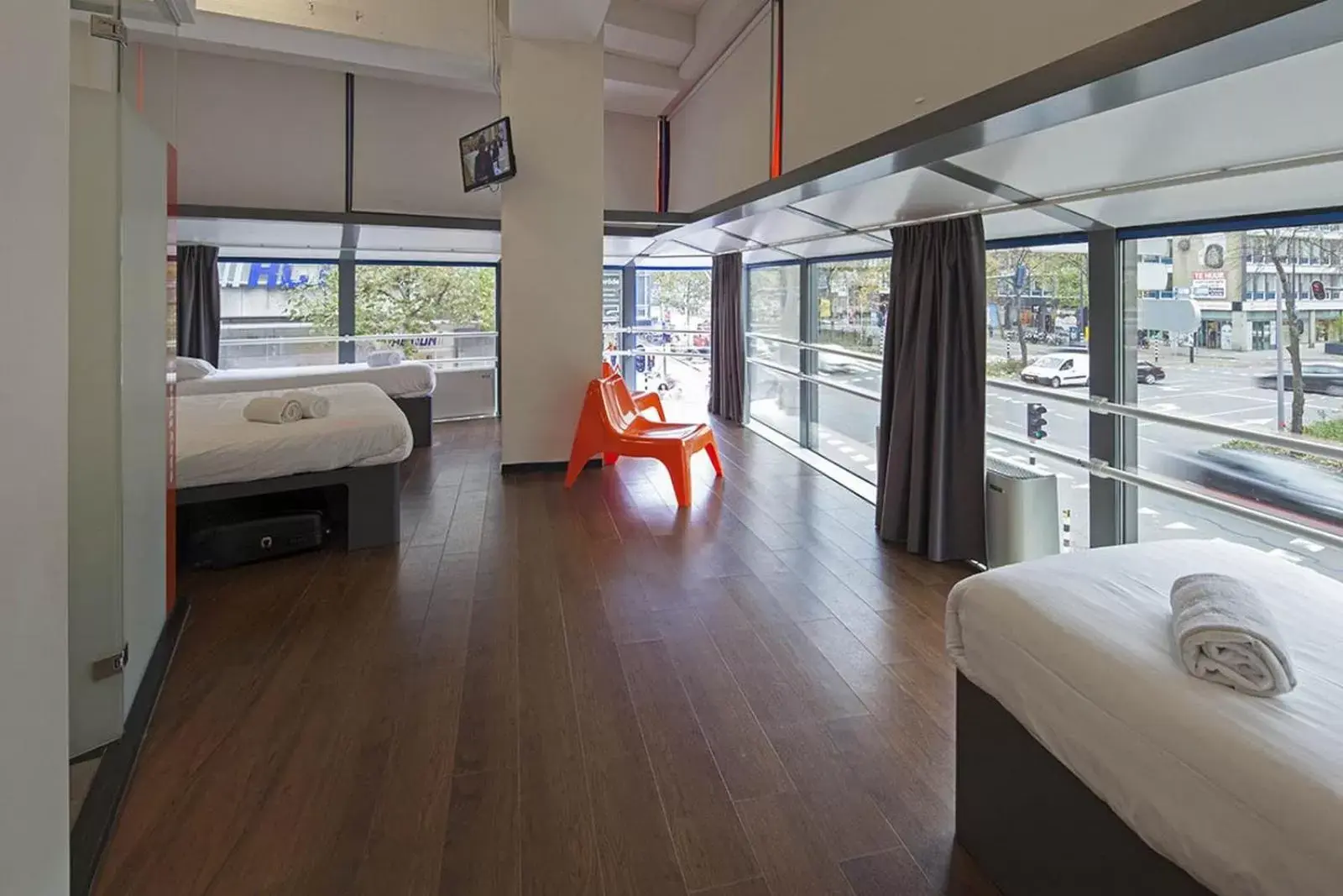 Bedroom in easyHotel Rotterdam City Centre