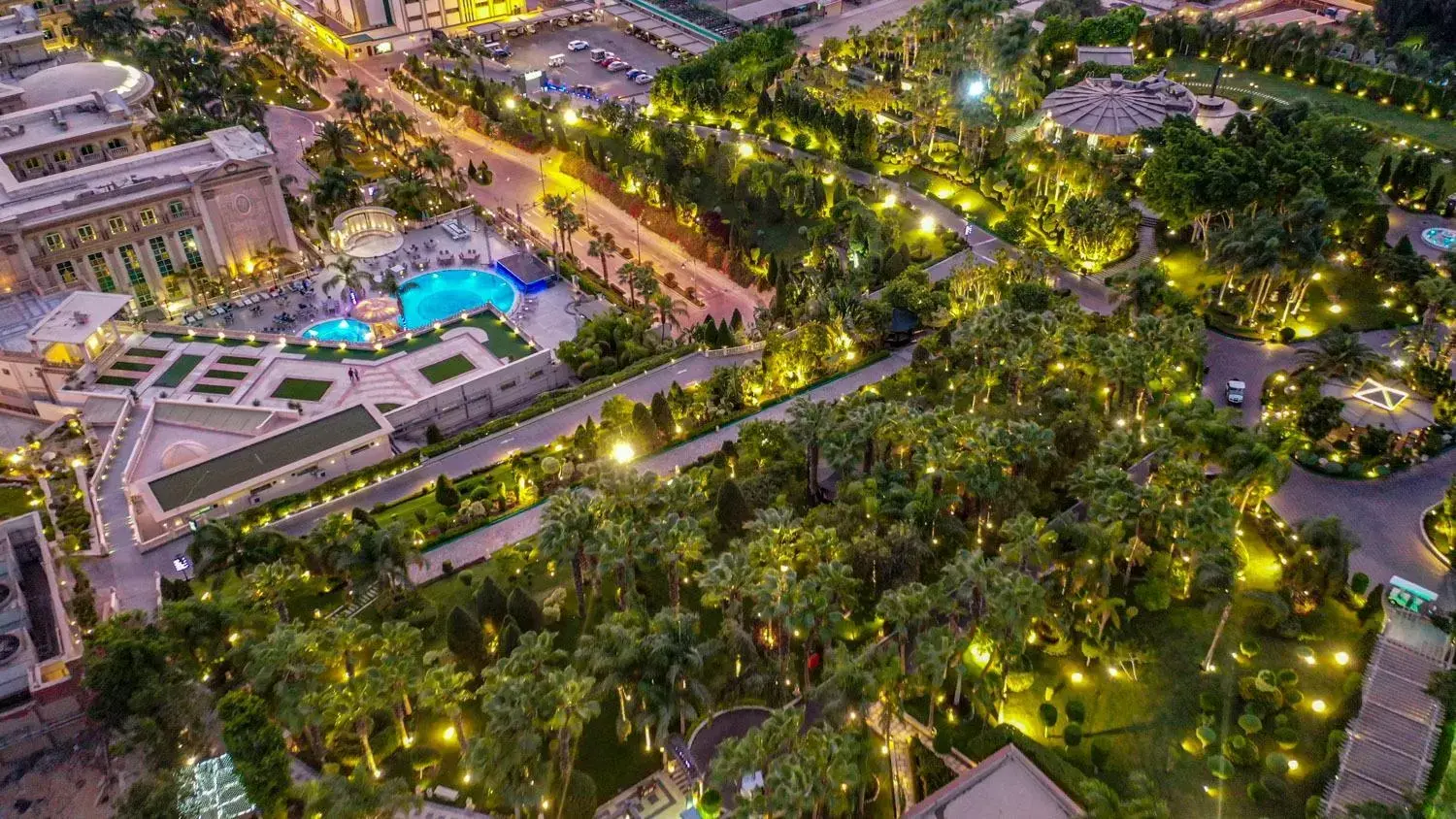 Bird's eye view, Bird's-eye View in Al Masa Hotel