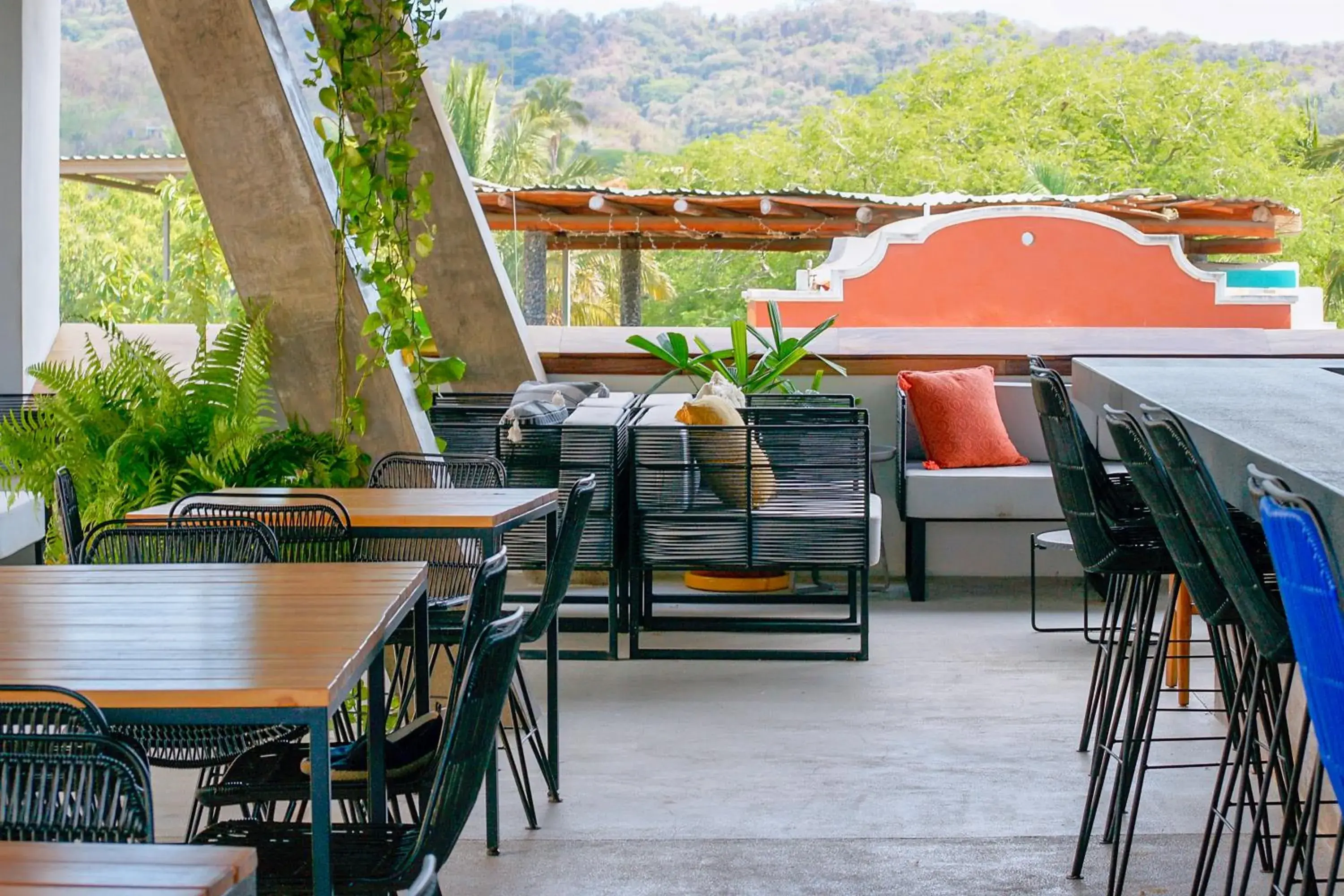 Balcony/Terrace, Restaurant/Places to Eat in Ximena Hotel Boutique