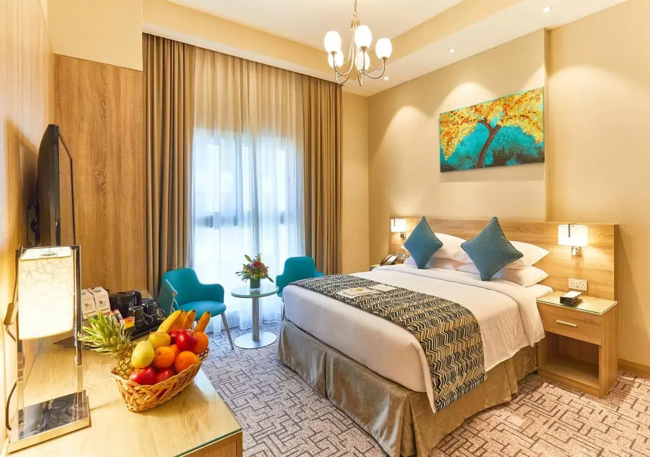Bedroom in Rose Plaza Hotel Al Barsha
