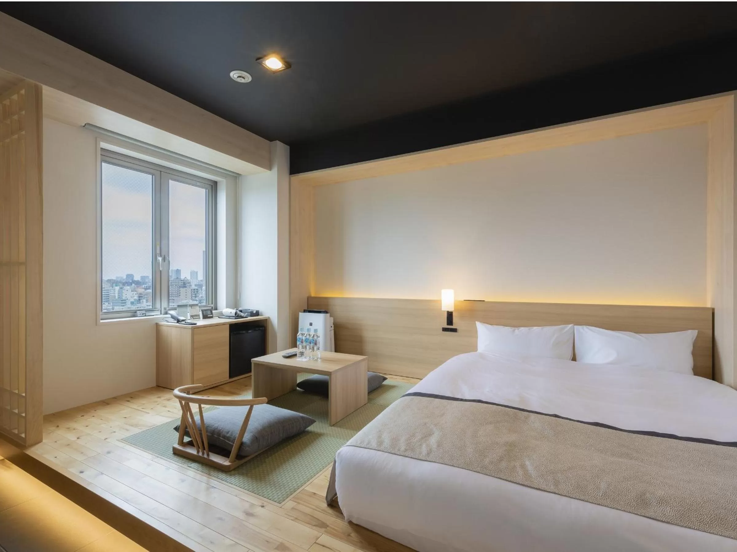 Photo of the whole room, Bed in Tosei Hotel Cocone Asakusa Kuramae