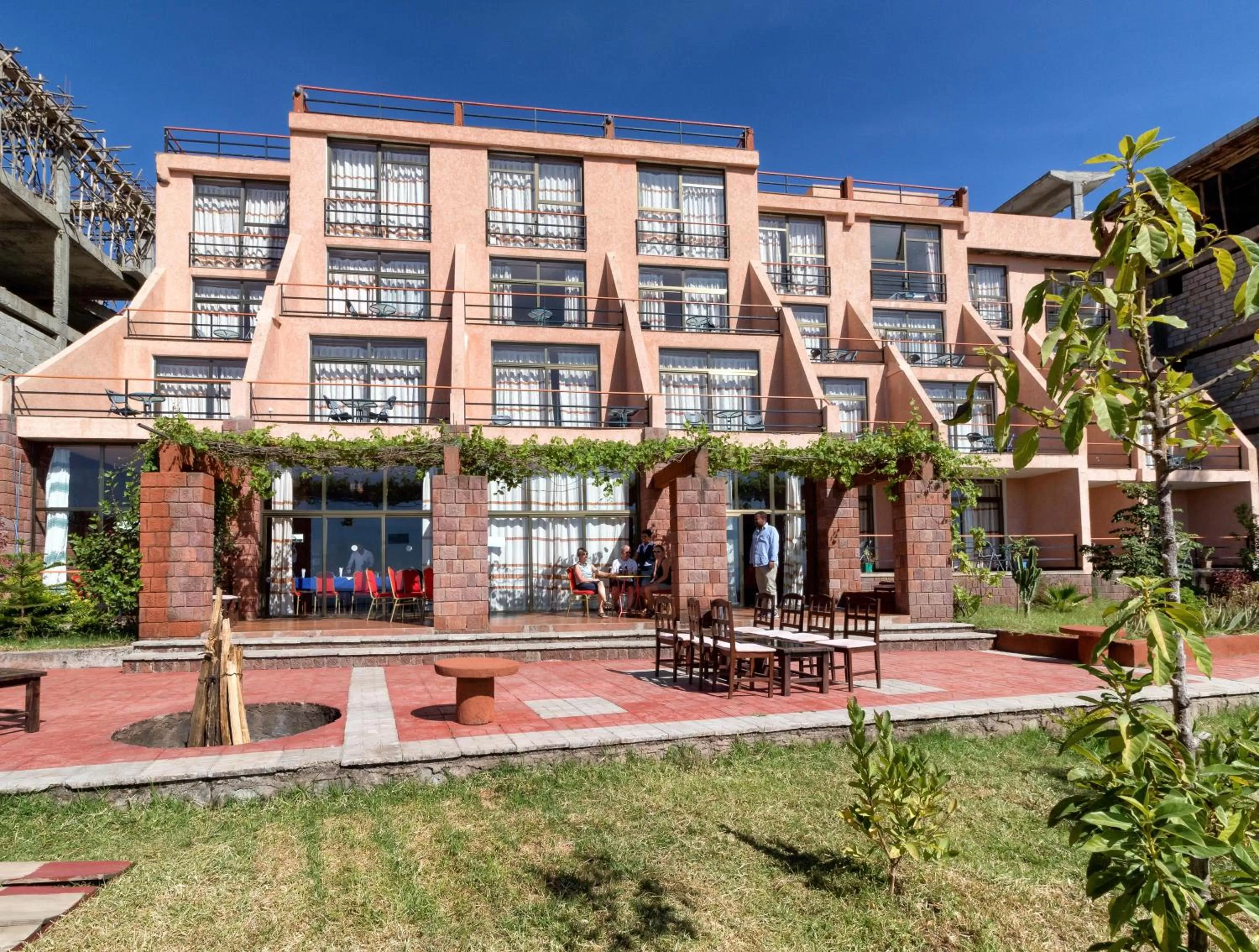Garden in Panoramic View Hotel