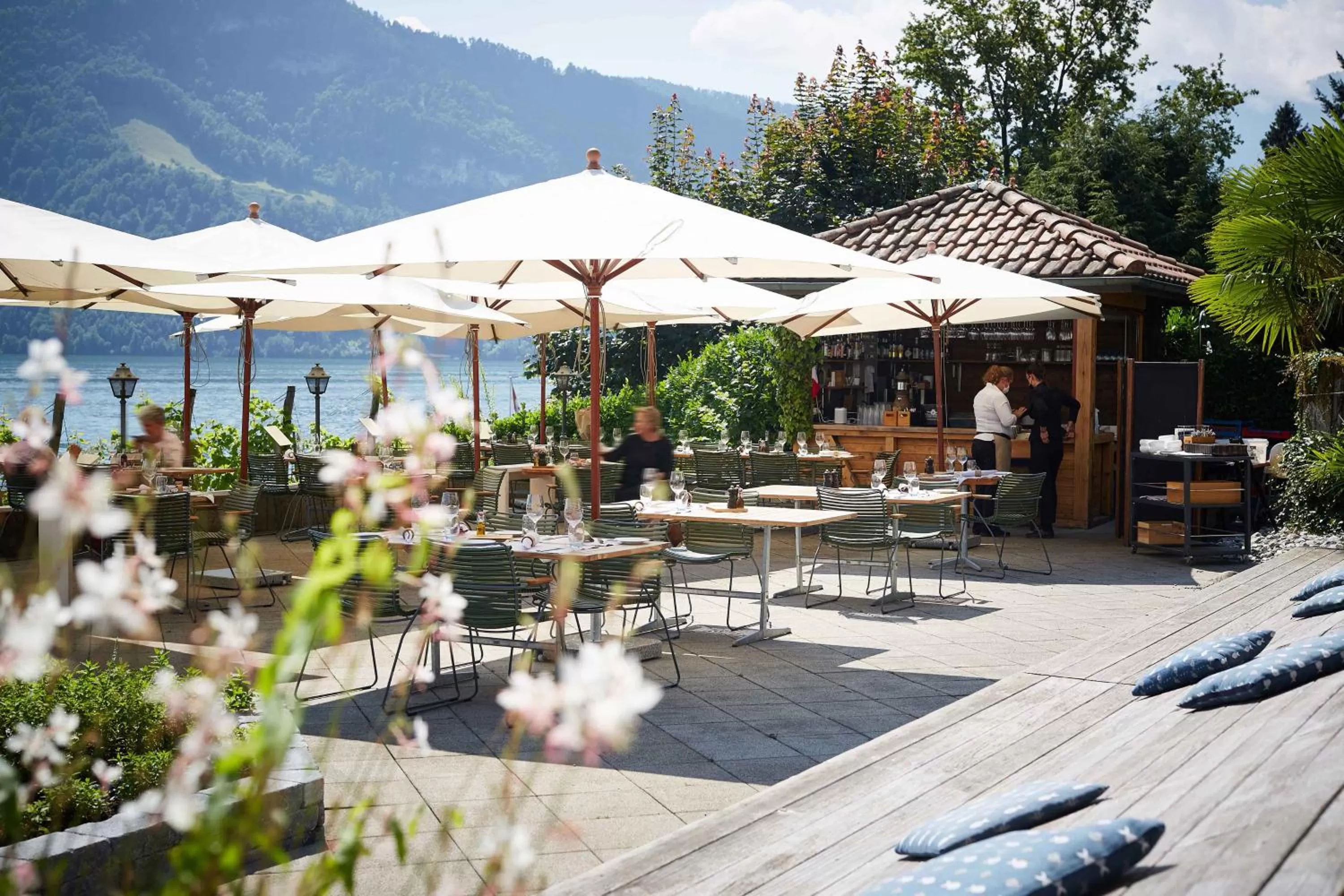 Restaurant/places to eat in Seehotel Kastanienbaum