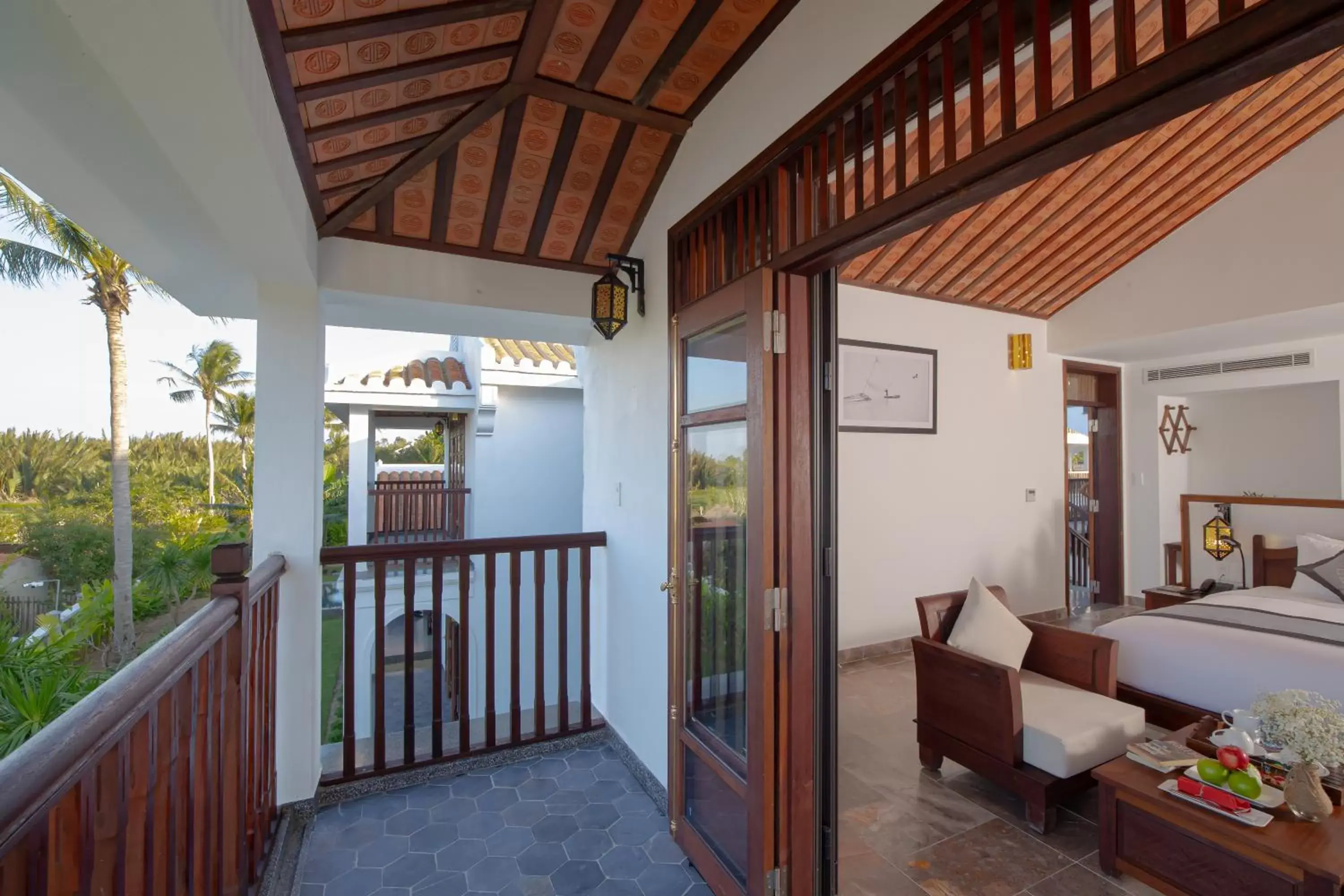 Balcony/Terrace in Legacy Hoi An Resort - formerly Ancient House Village Resort & Spa