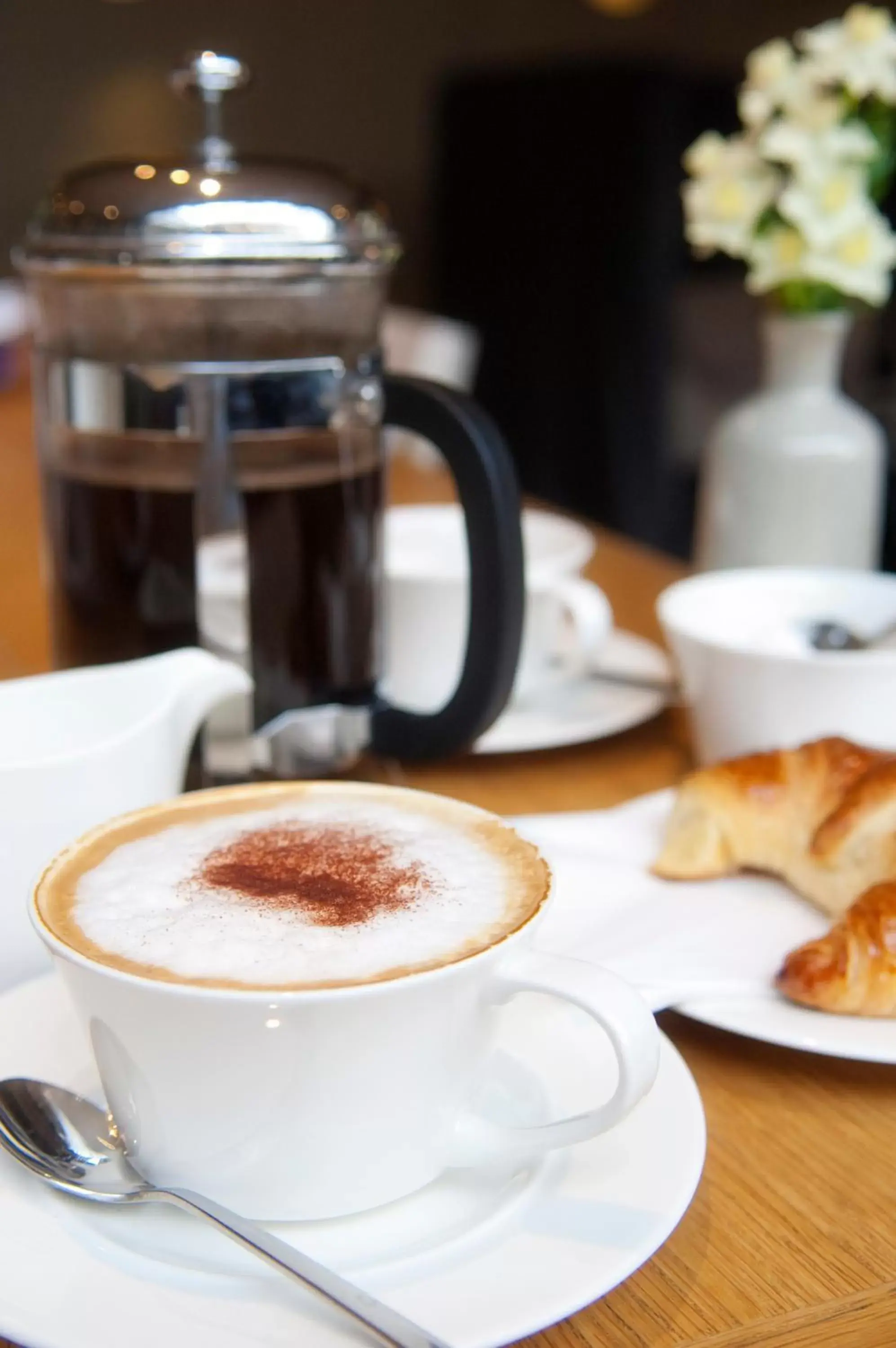 Continental breakfast in The Crown Hotel