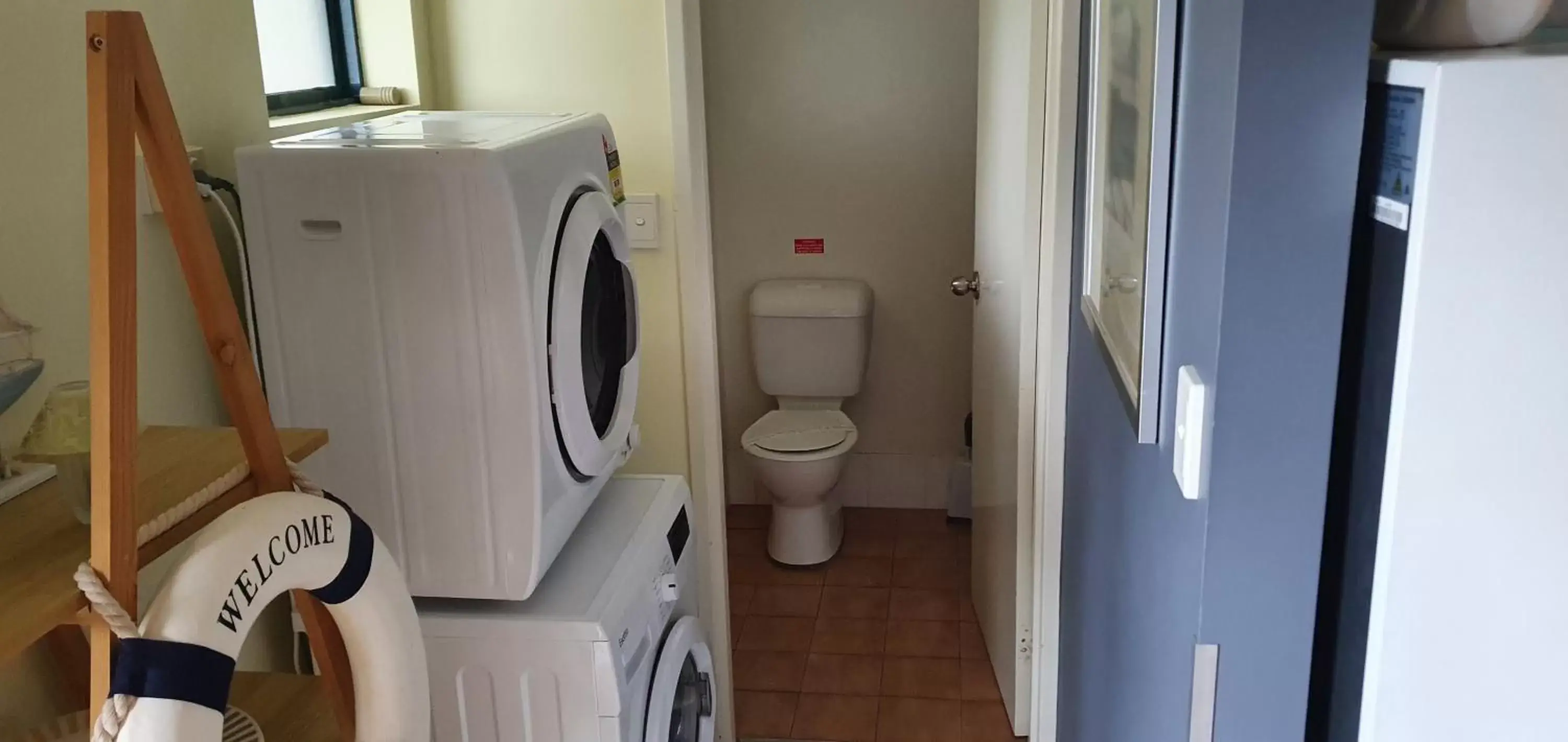 washing machine, Bathroom in Nelson Bay Breeze