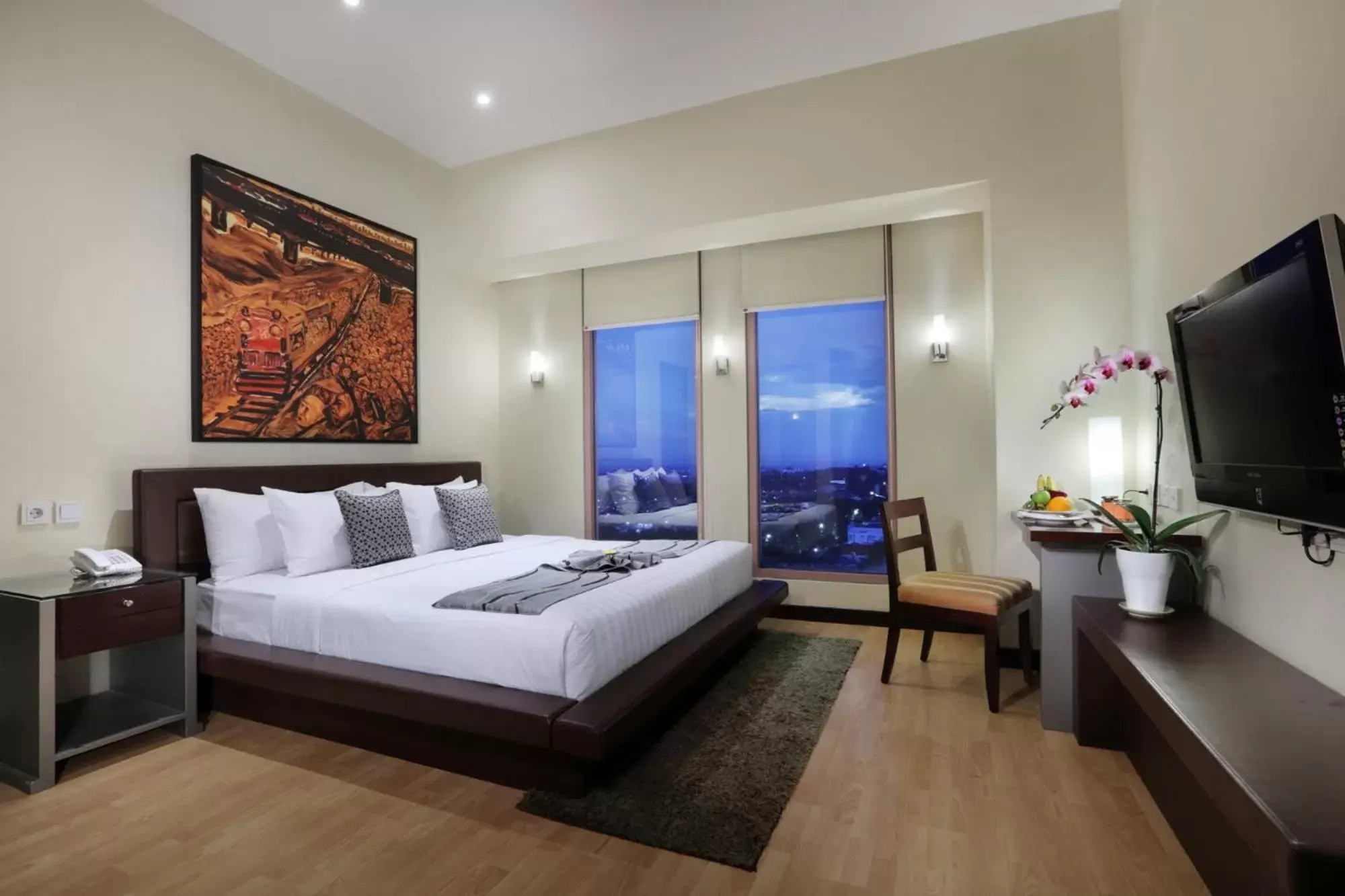 Bedroom in Grand Candi Hotel