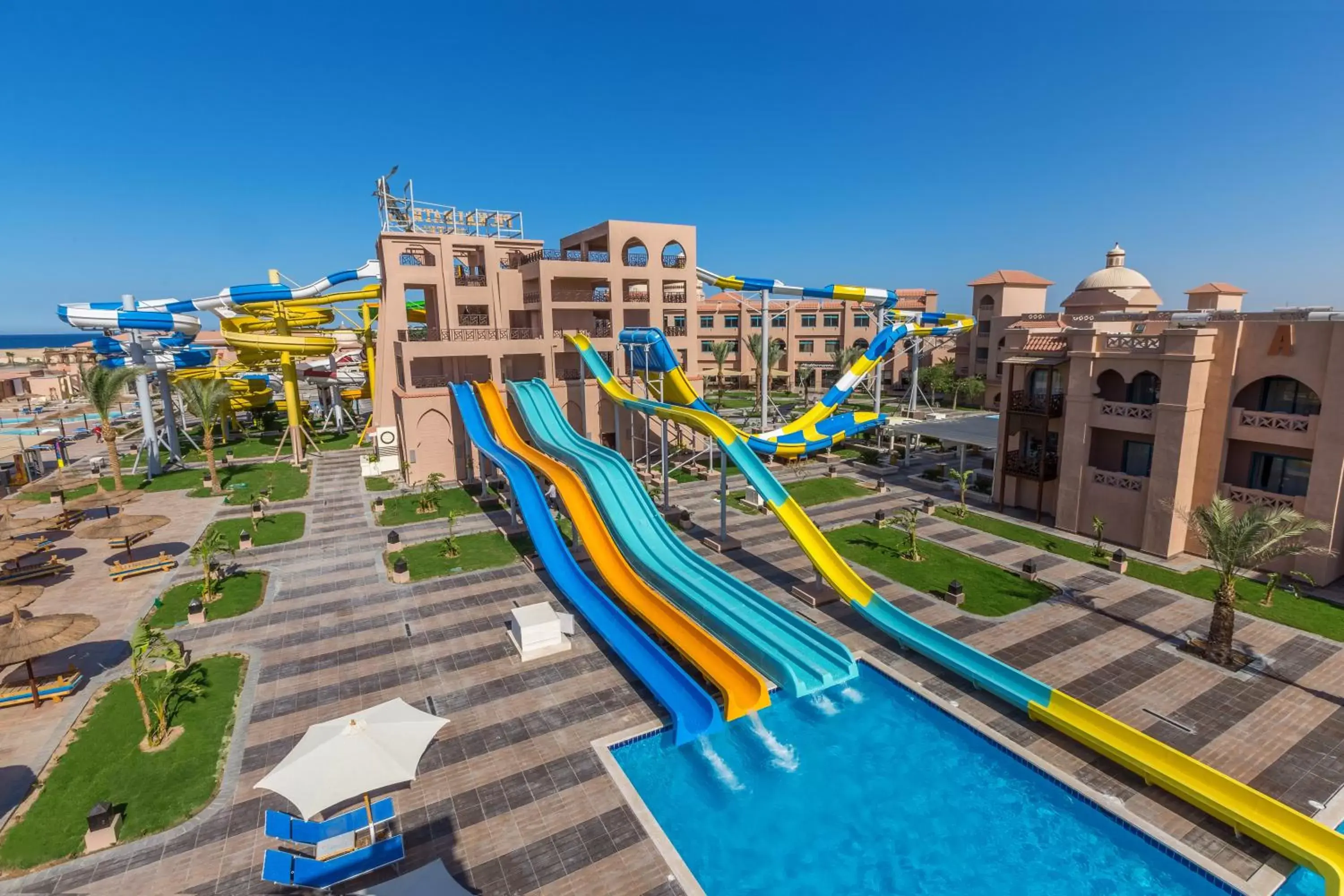 Aqua park, Water Park in Pickalbatros Aqua Vista Resort - Hurghada