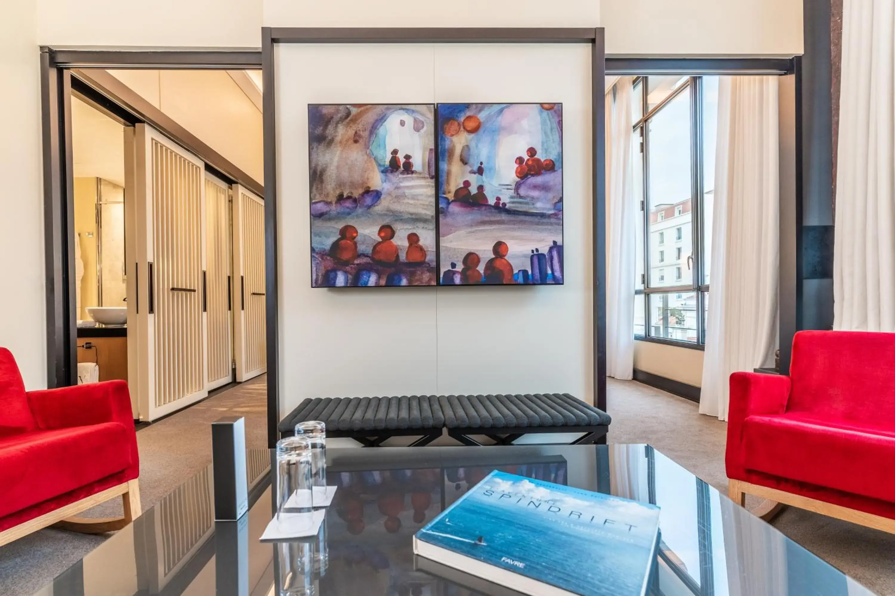 Living room in Five Seas Hotel Cannes, a Member of Design Hotels