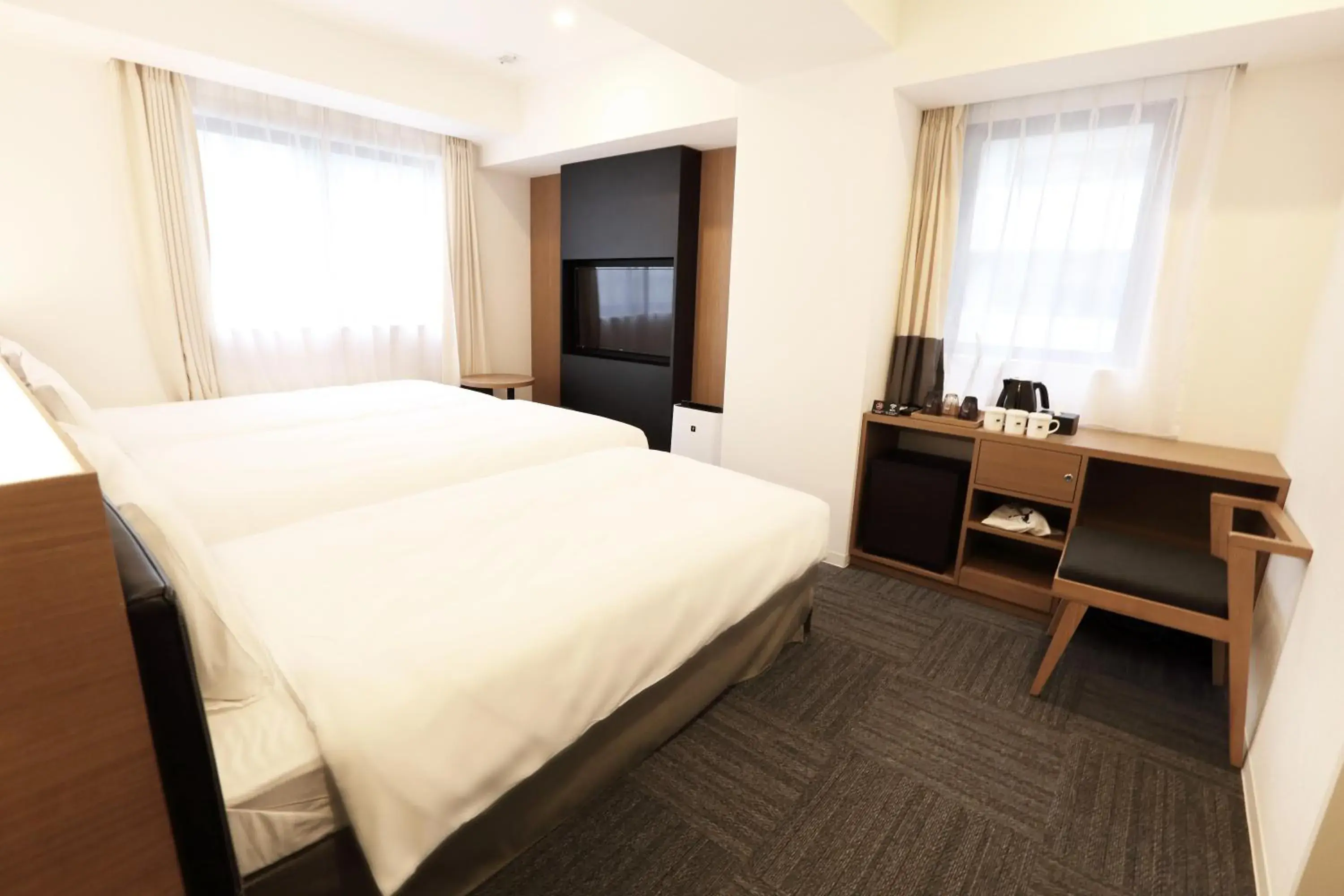 Photo of the whole room, Bed in Henn na Hotel Osaka Namba