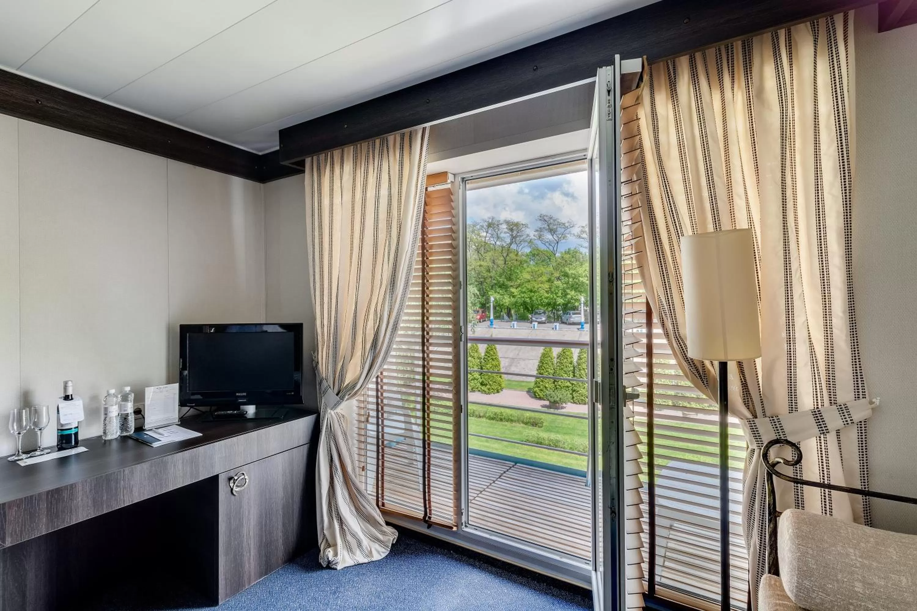 Garden view in Bakkara Hotel