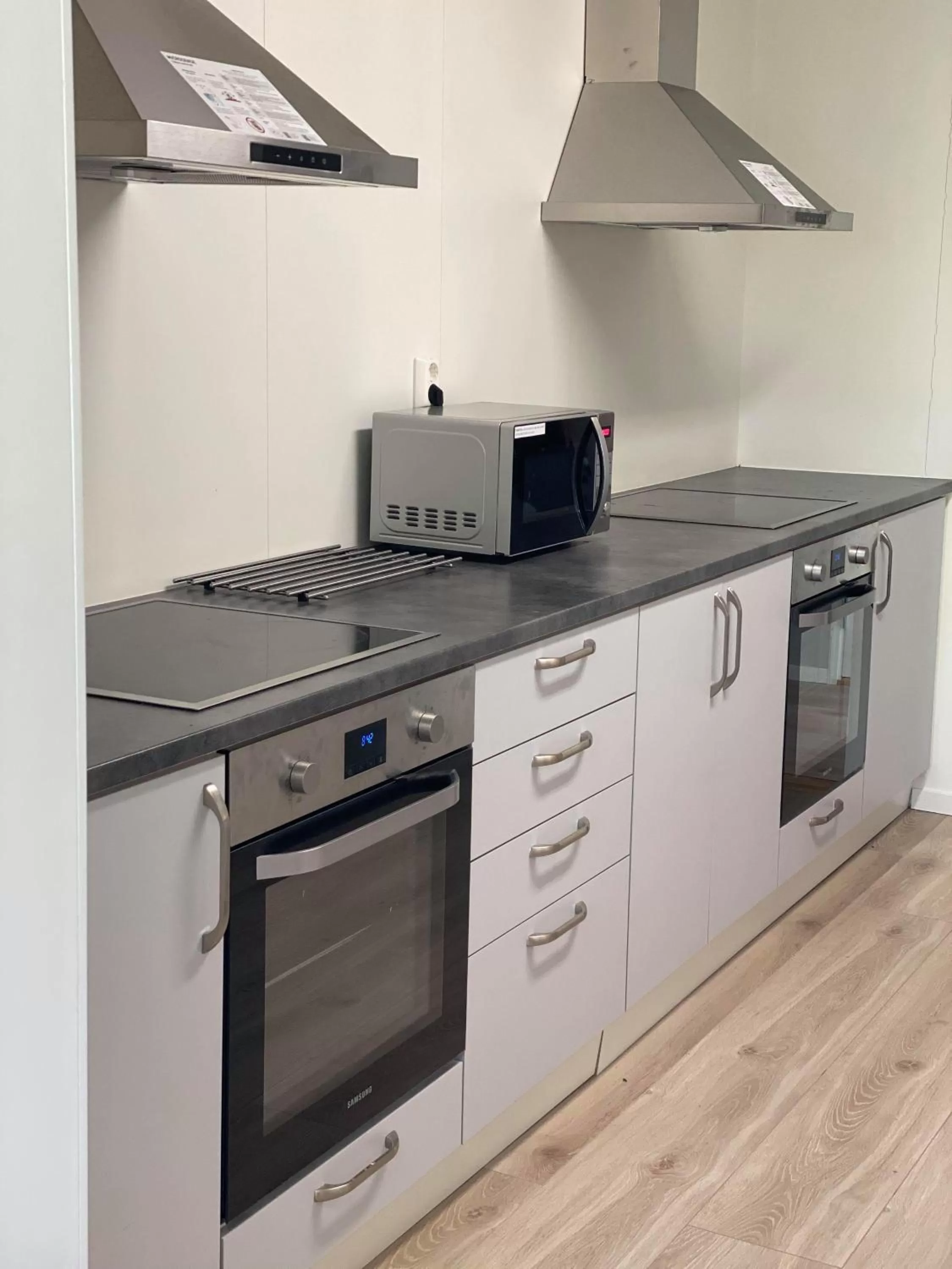 Kitchen or kitchenette in Mosjøen Overnatting, Finnskoggata 20