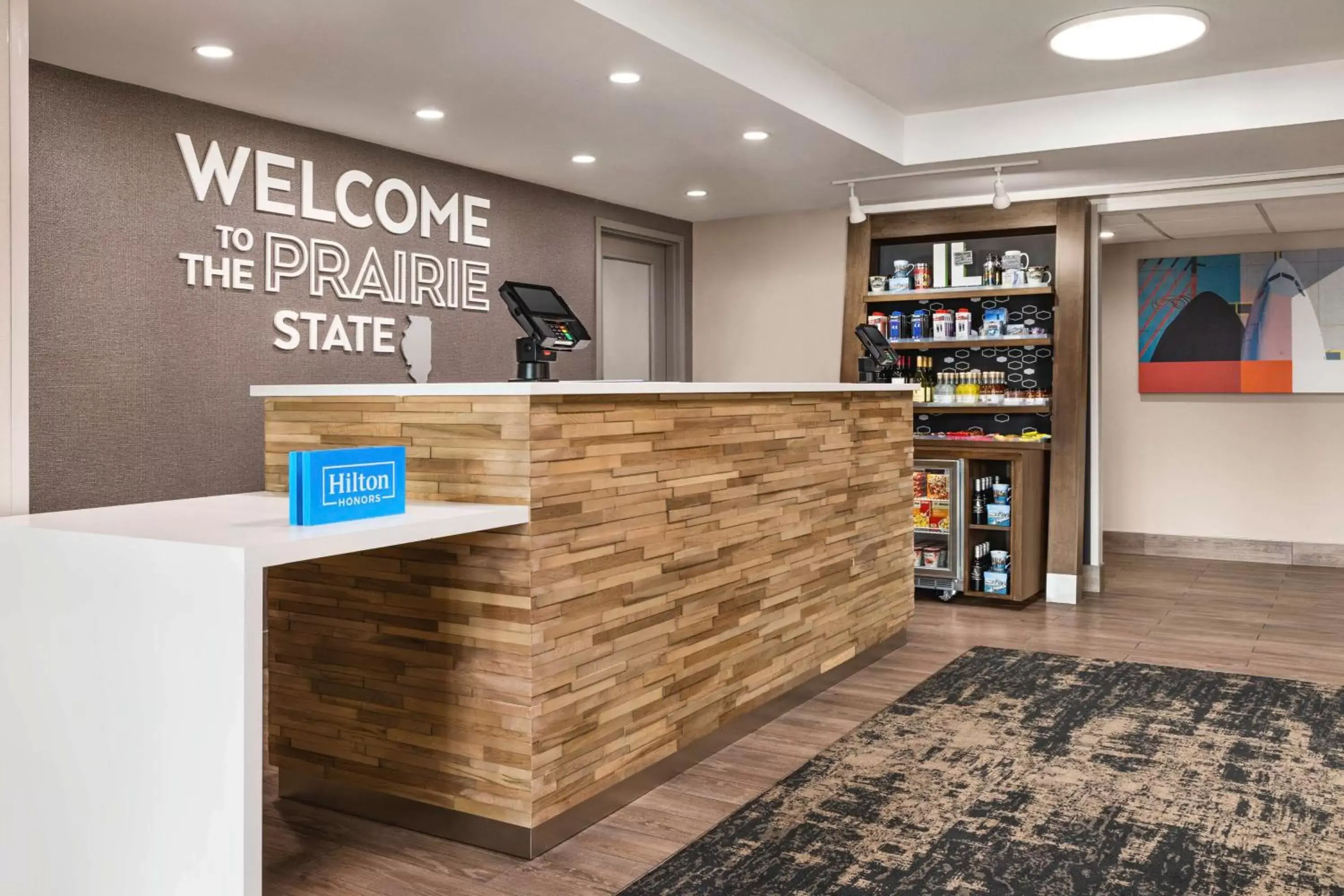 Lobby or reception, Lobby/Reception in Hampton Inn Chicago-O'Hare International Airport