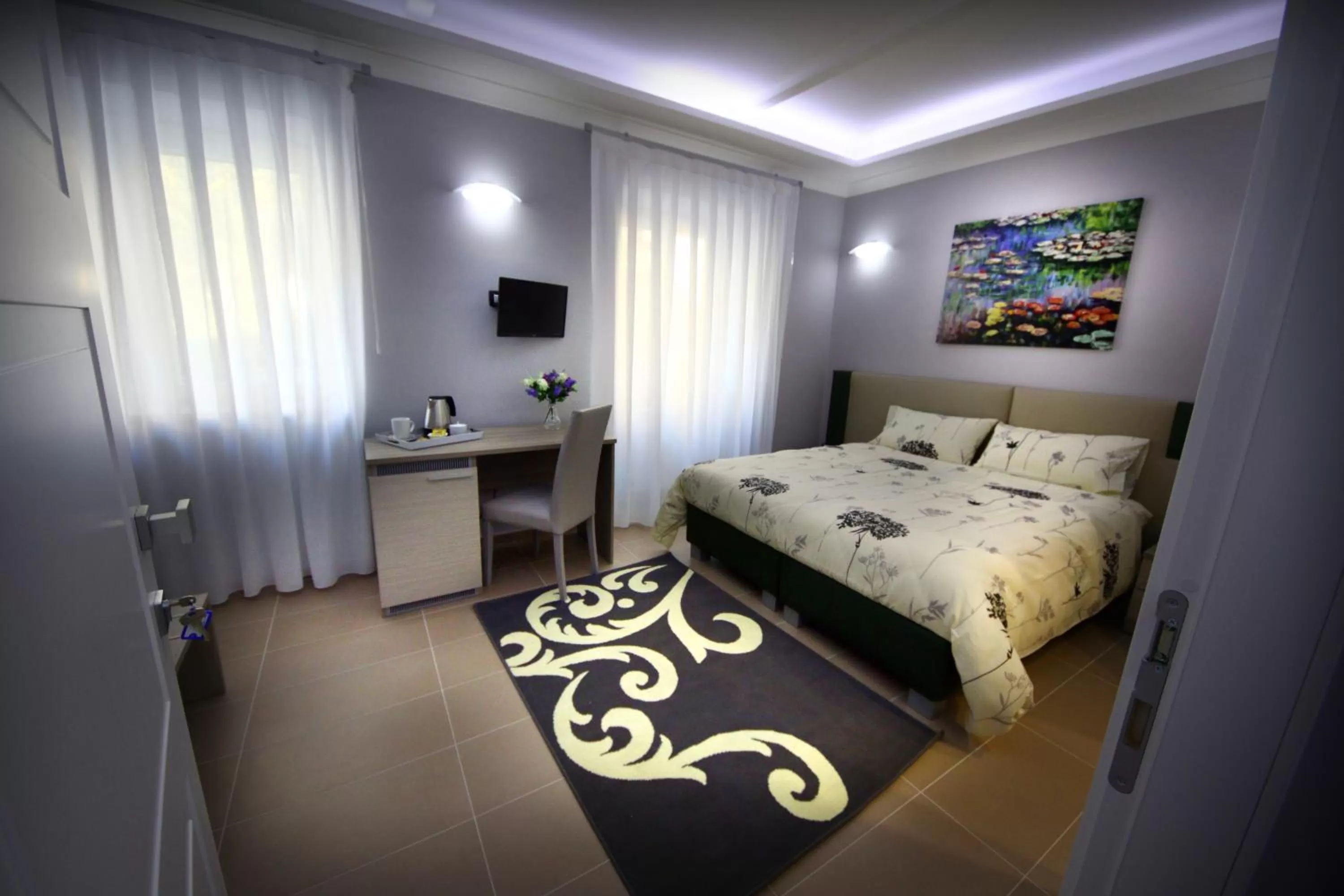 Photo of the whole room, Bed in La Corte del Geco