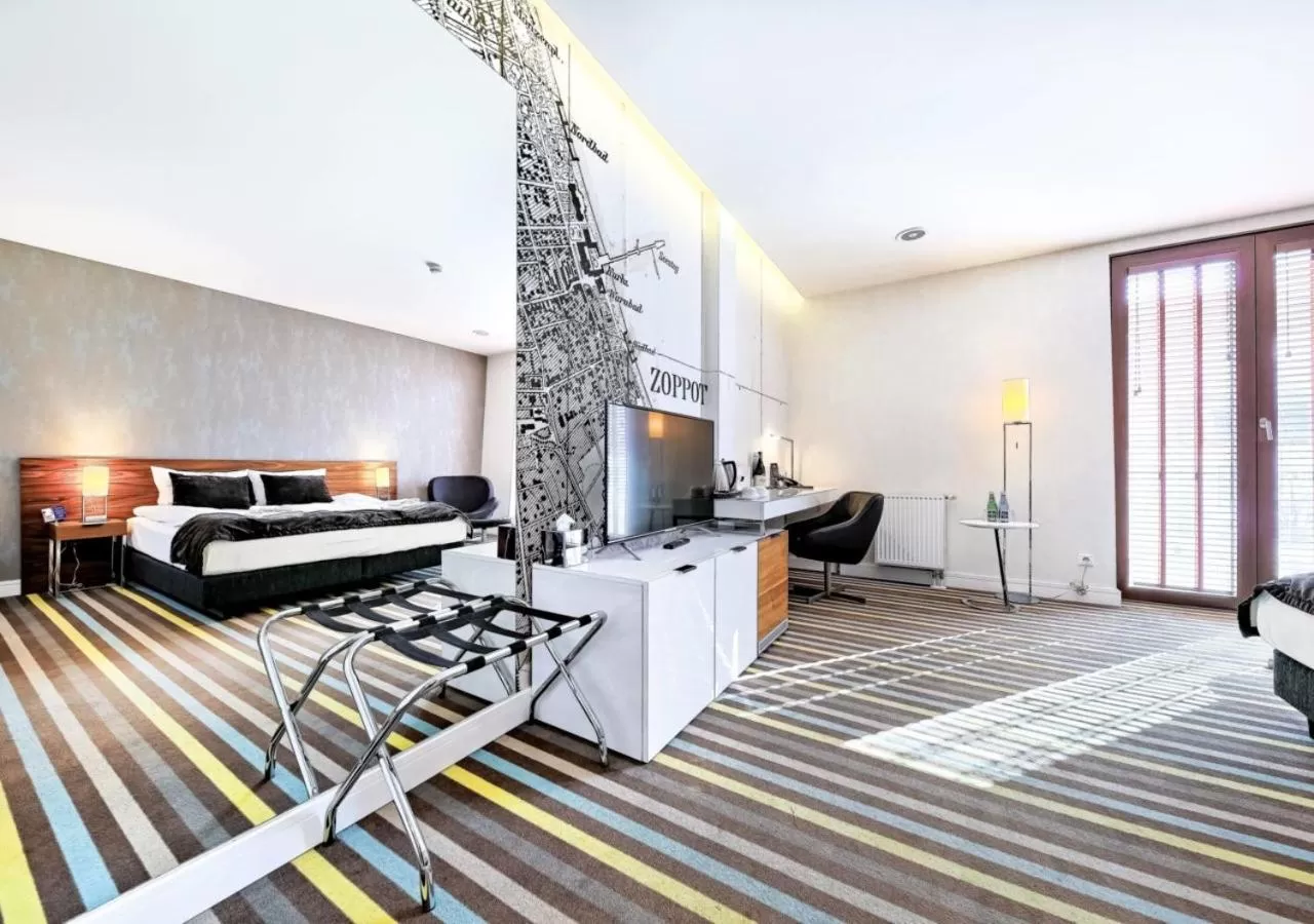 Bed in Bayjonn Boutique Hotel