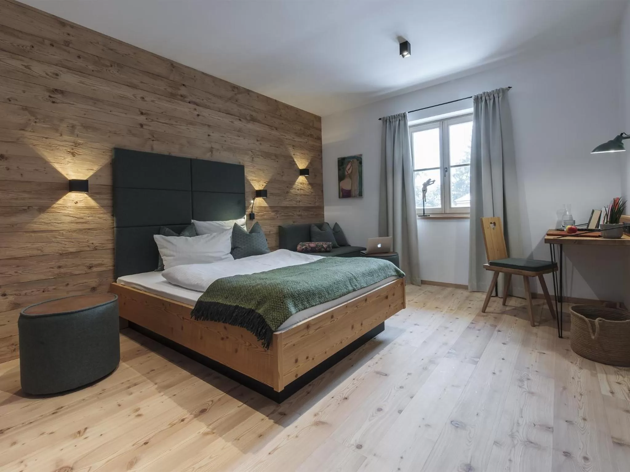 Bedroom, Bed in Forstnerwirt hotel | stubn | biergarten
