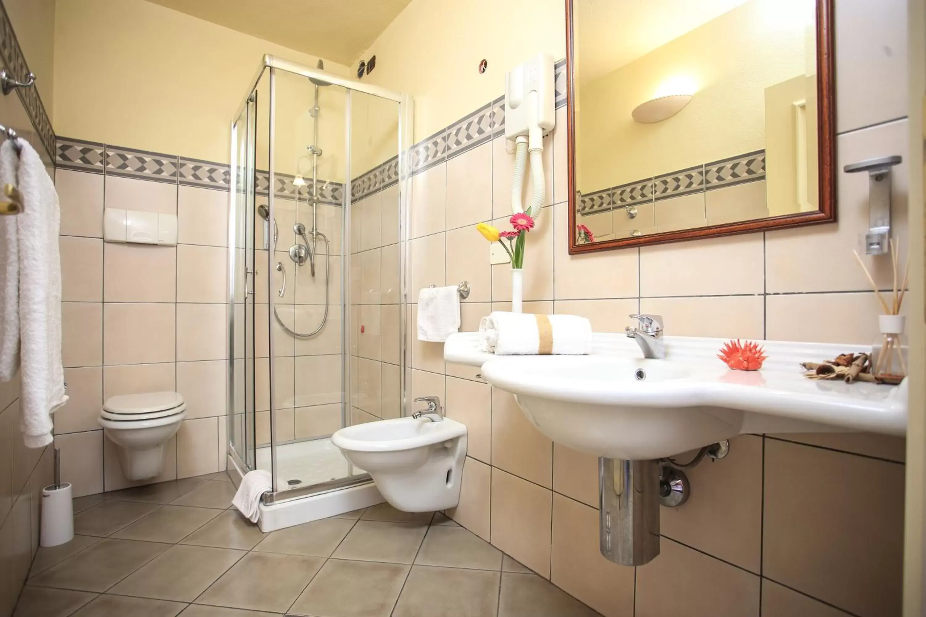 Bathroom in Corte Fiorita Albergo Diffuso