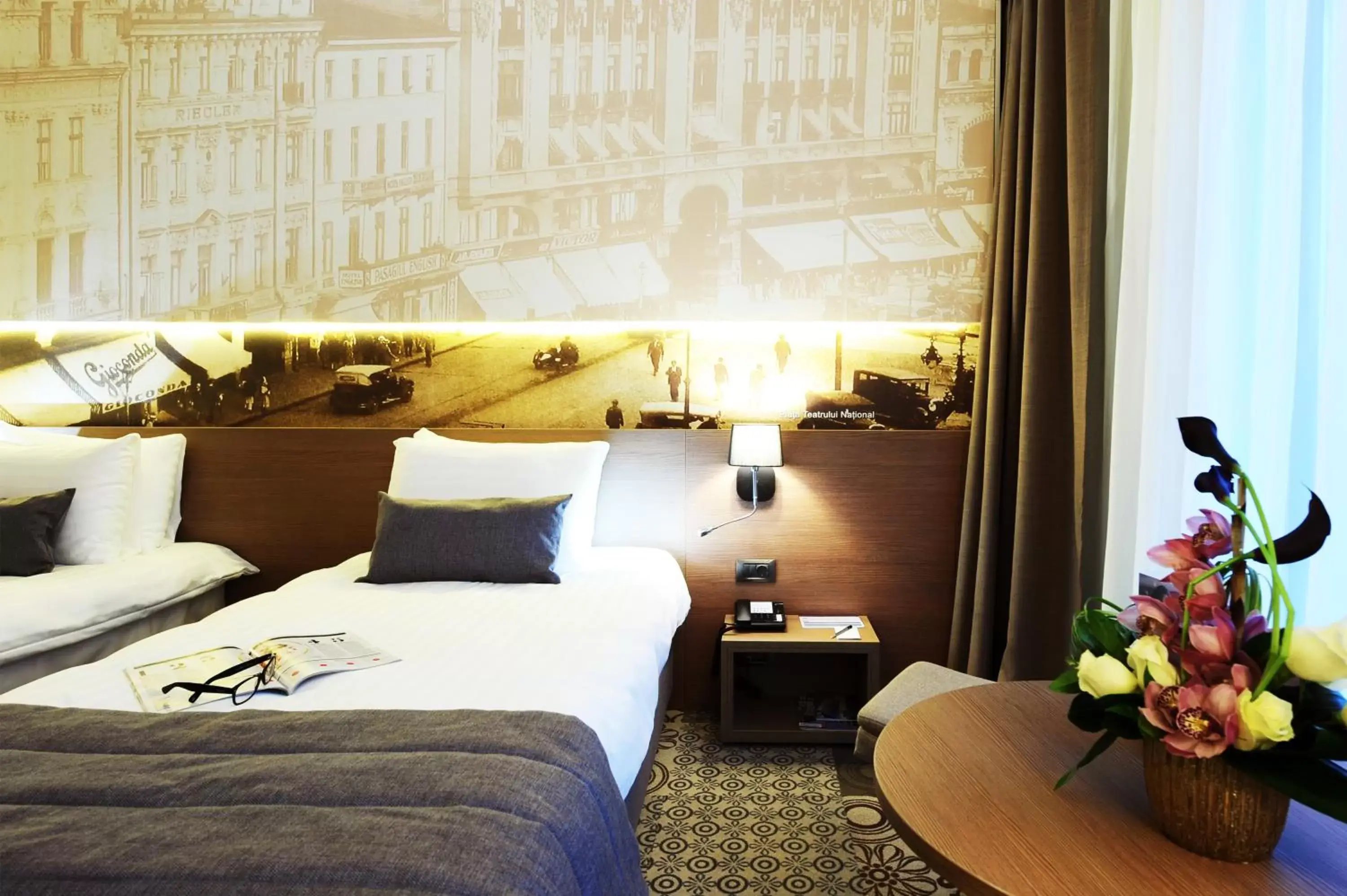 Bed in Mercure Bucharest City Center