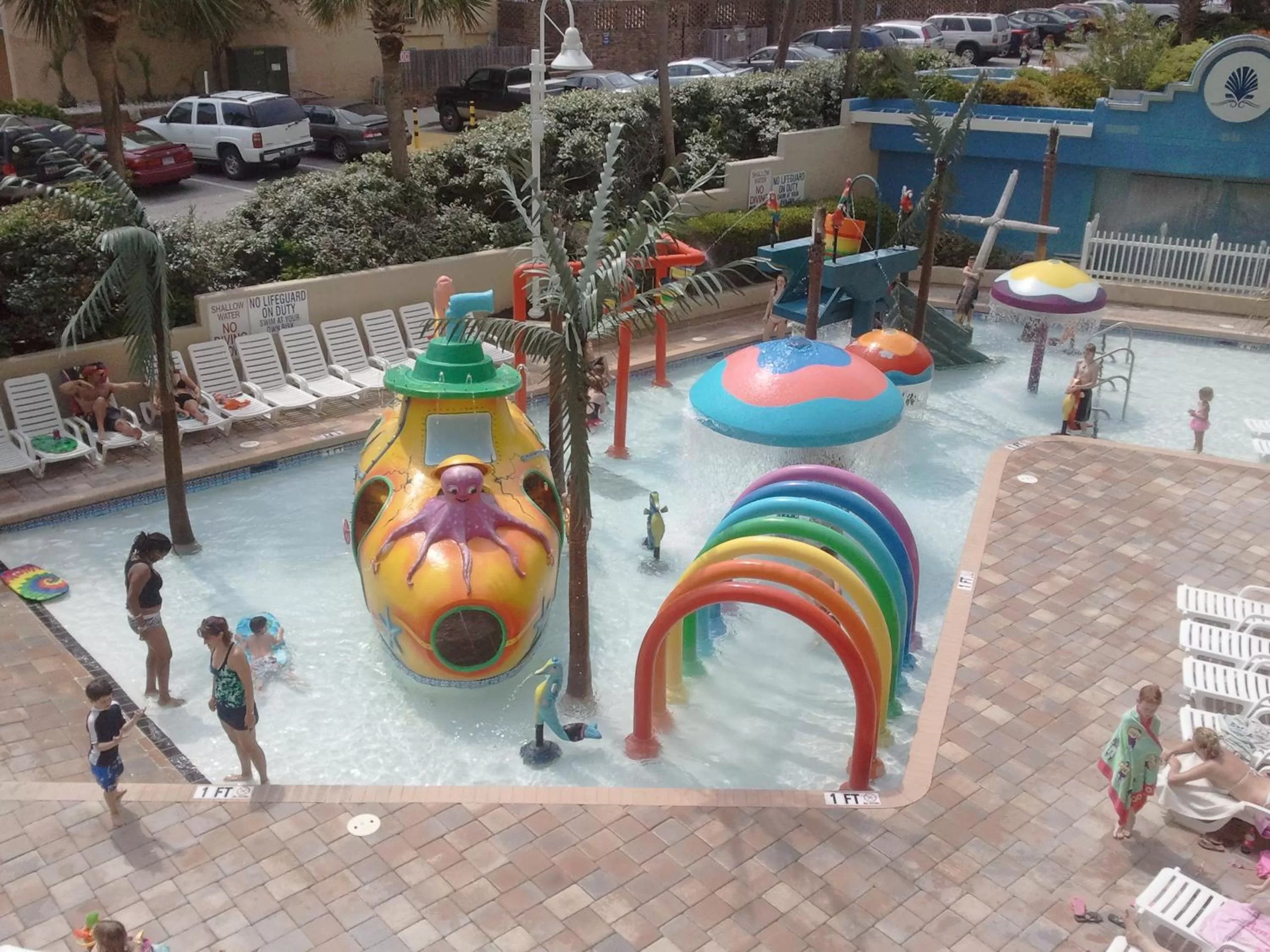 Aqua park in Coral Beach Resort