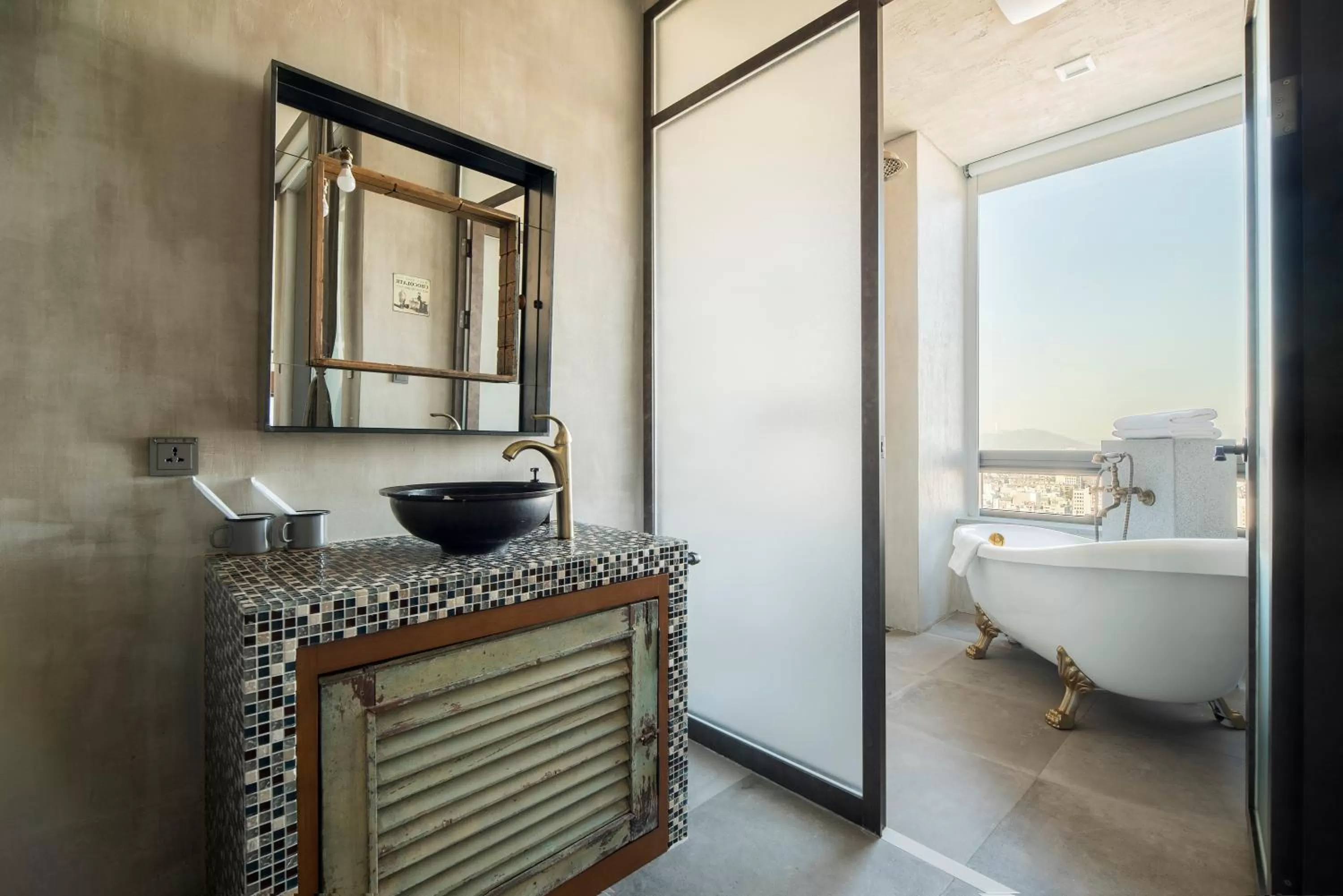 Bathroom in Hotel Cappuccino