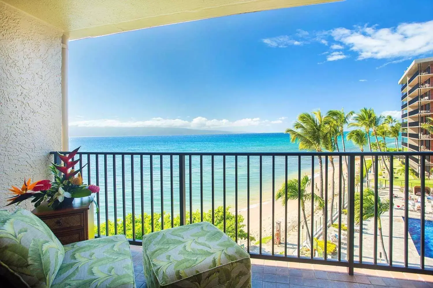 Patio in Aston Kaanapali Shores