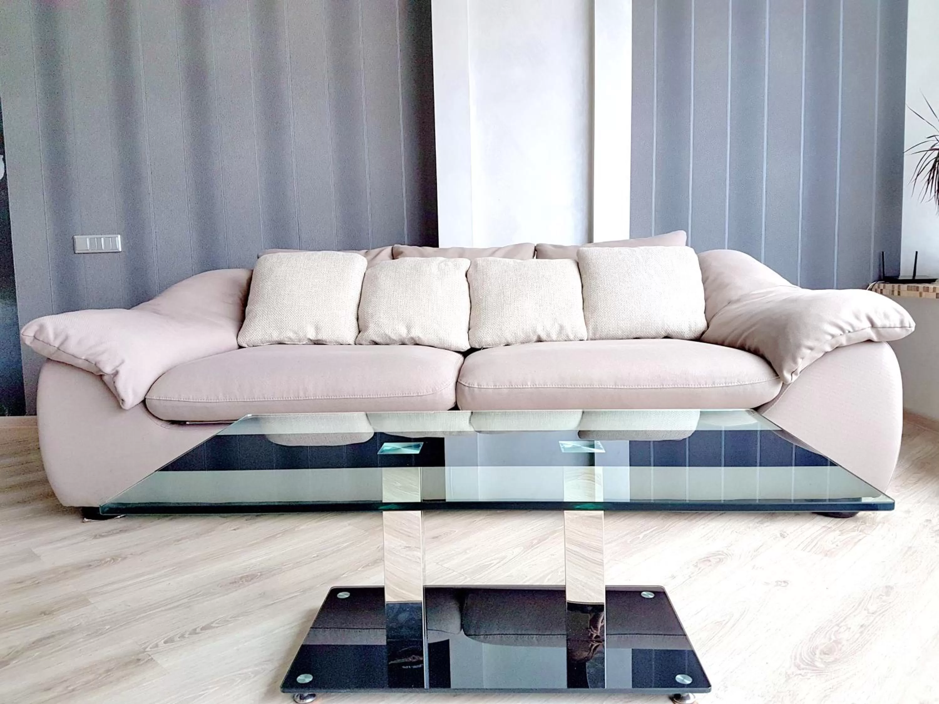 Seating area in Most City Apart-Hotel