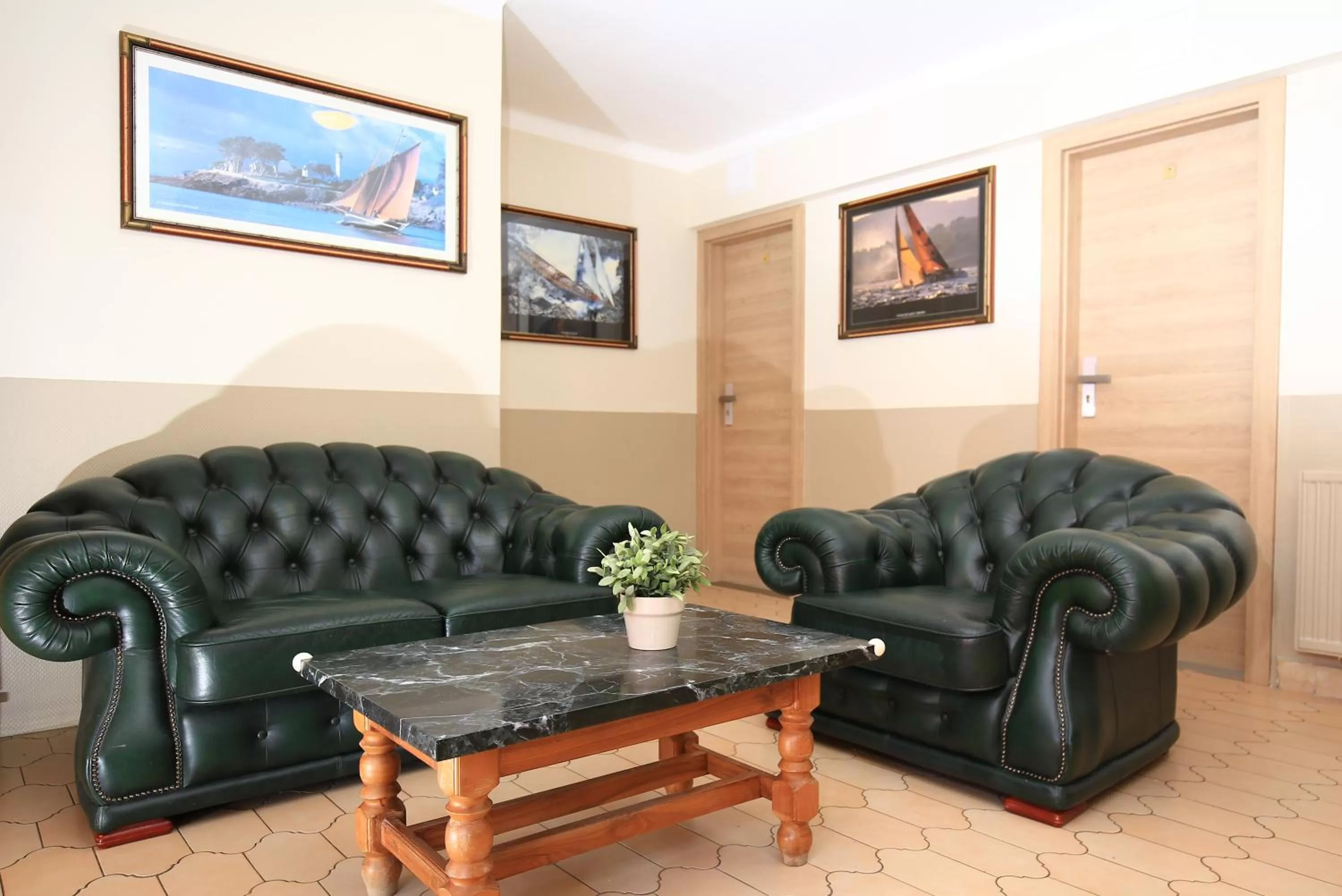 Living room in Teátrum Boutique Hotel