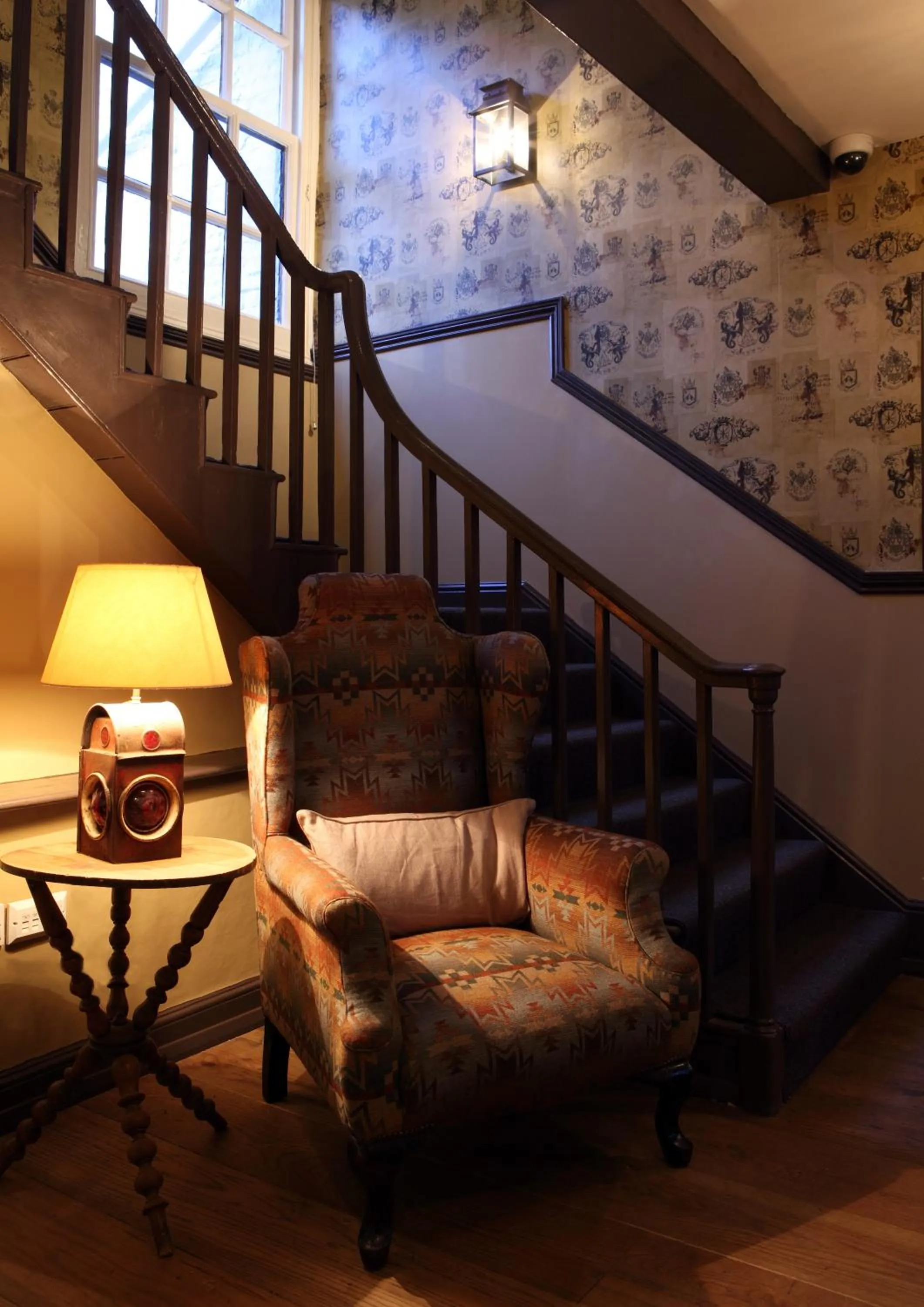 Decorative detail in The White Hart Hotel