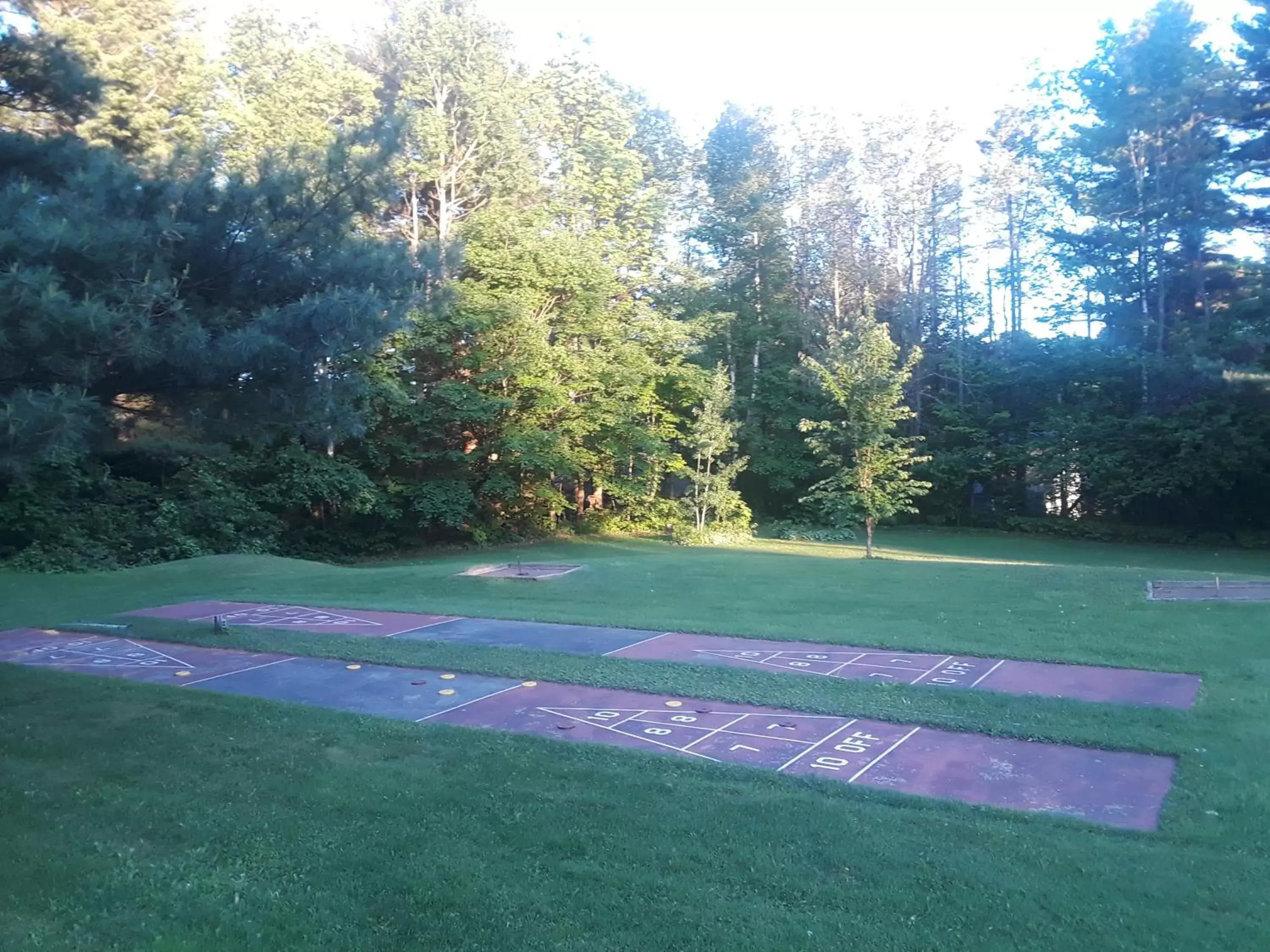 Summer, Garden in Summit Lodge