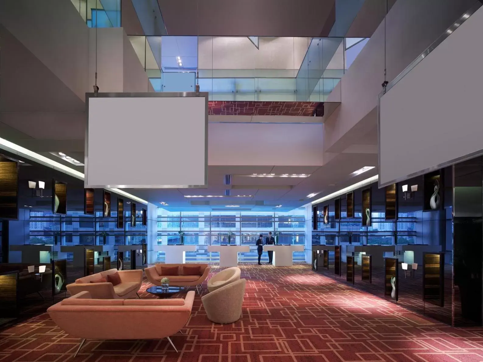 Lobby or reception in Traders Hotel, Kuala Lumpur Lobby or reception in Traders Hotel, Kuala Lumpur