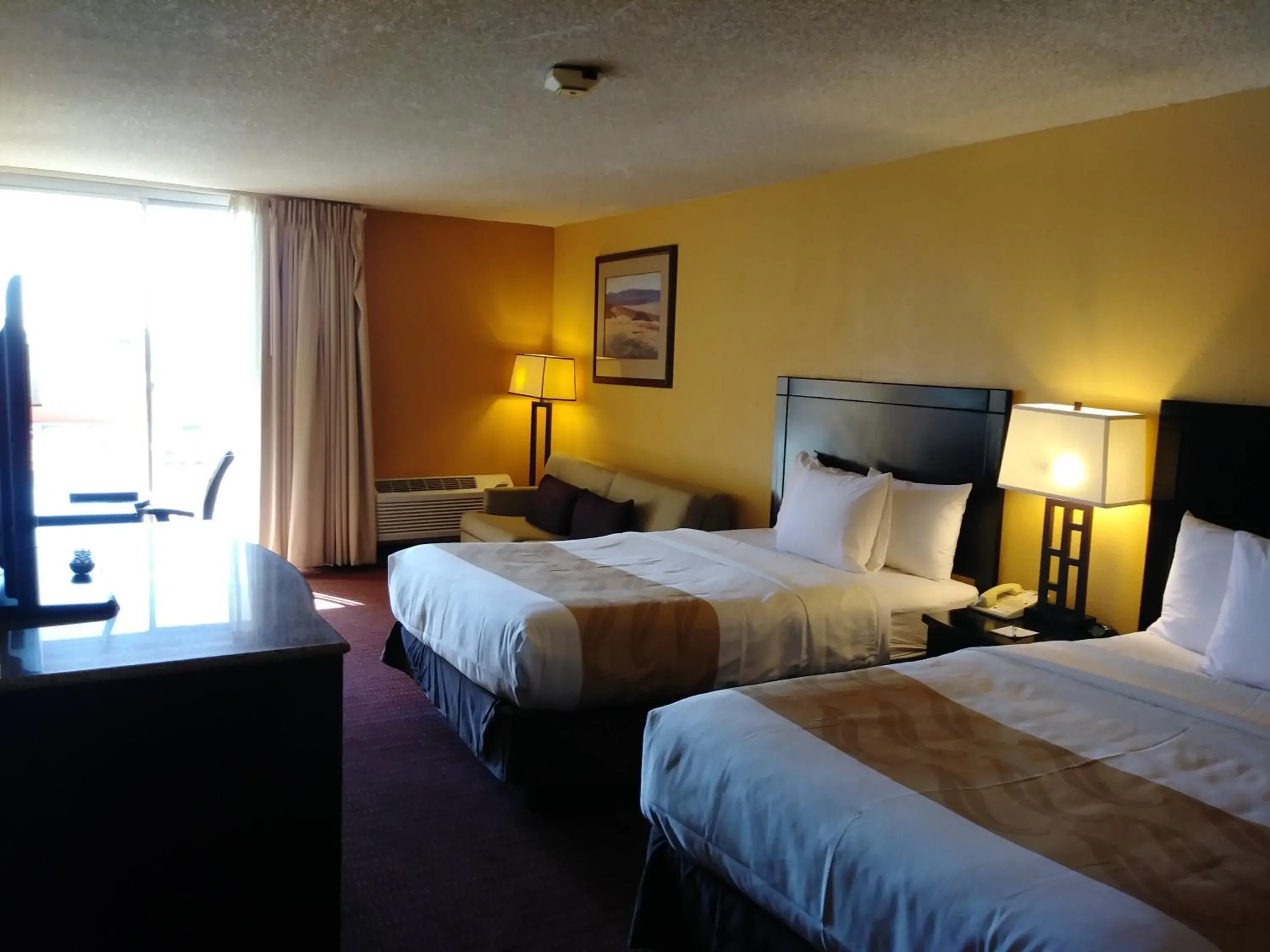 Bed in Quality Inn & Suites Fort Collins