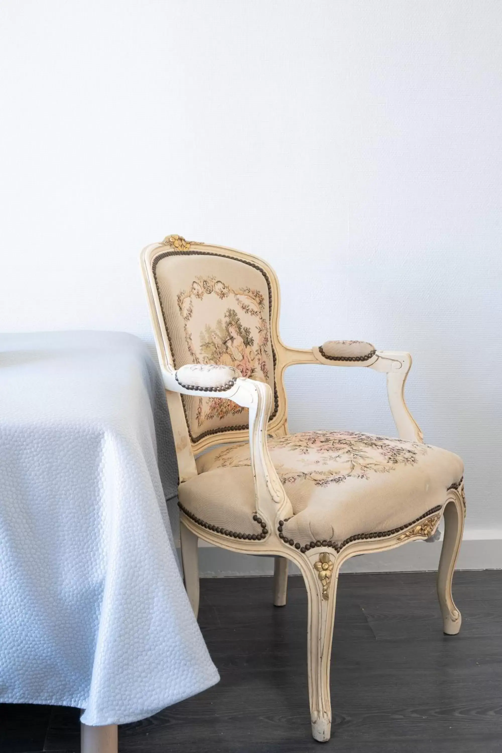 Decorative detail, Seating Area in Hotel De Belgique à Menton