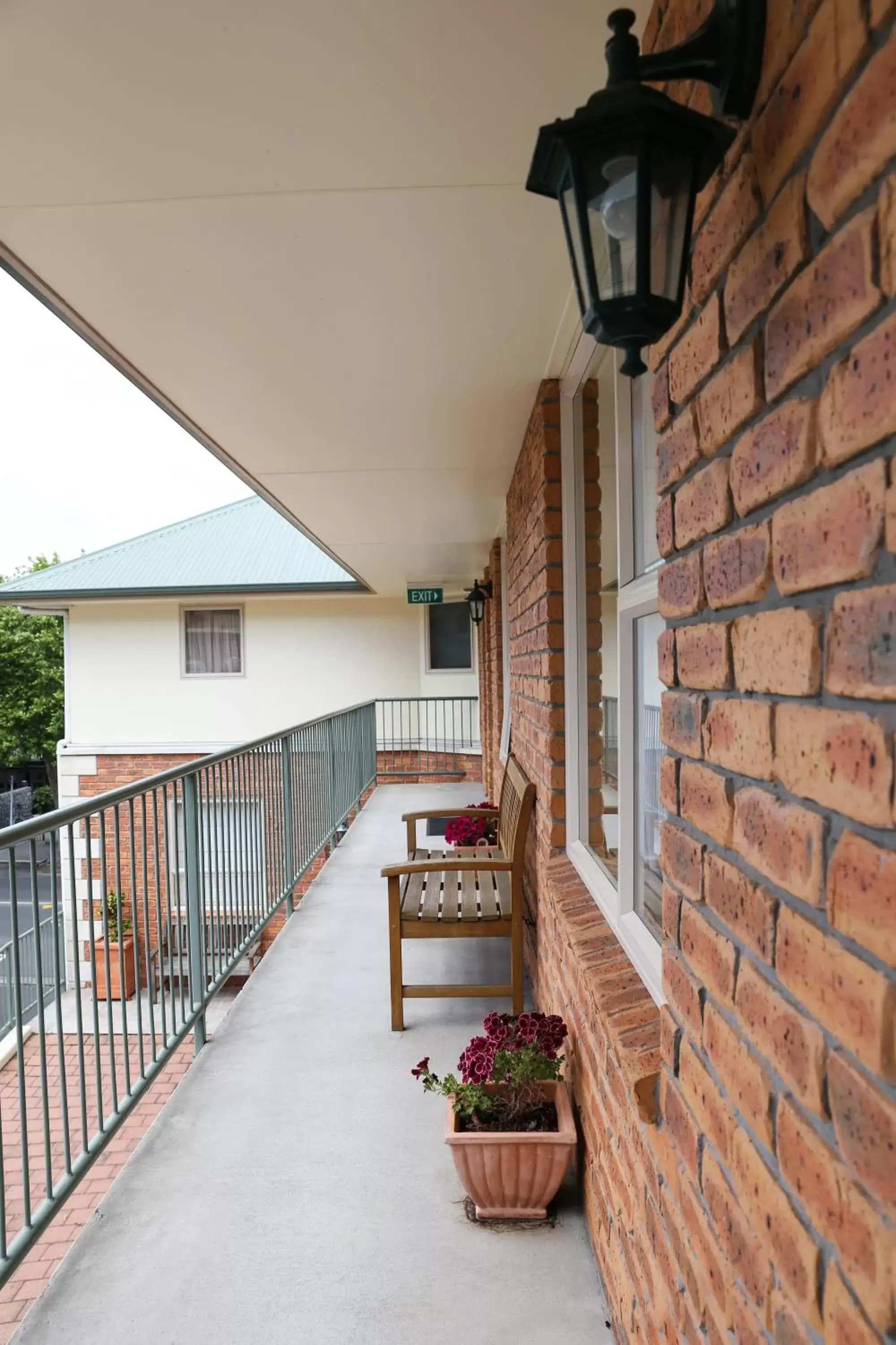 Balcony/Terrace in Alexis Motor Lodge