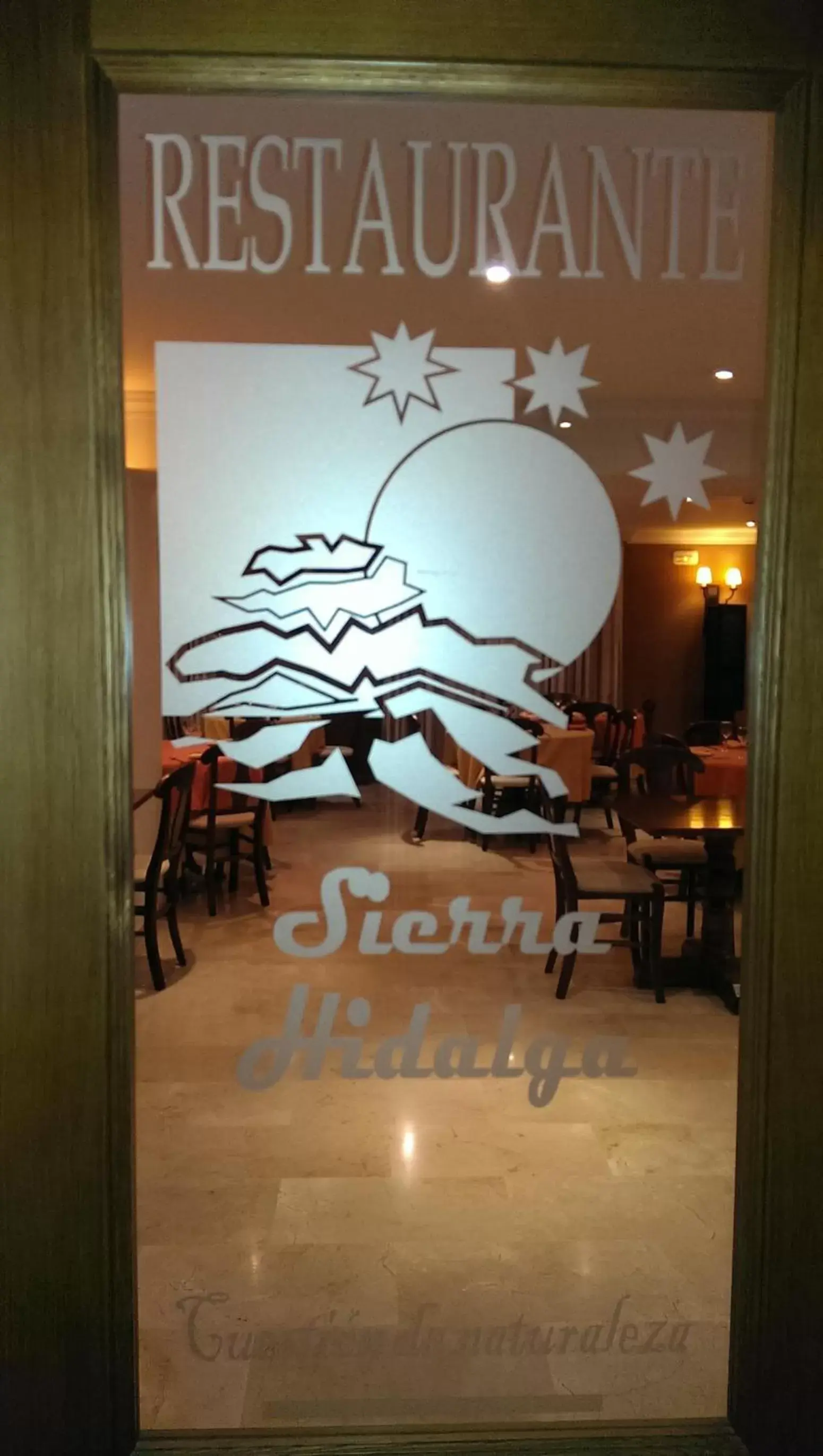 Restaurant/places to eat, Property Logo/Sign in Hotel Sierra Hidalga