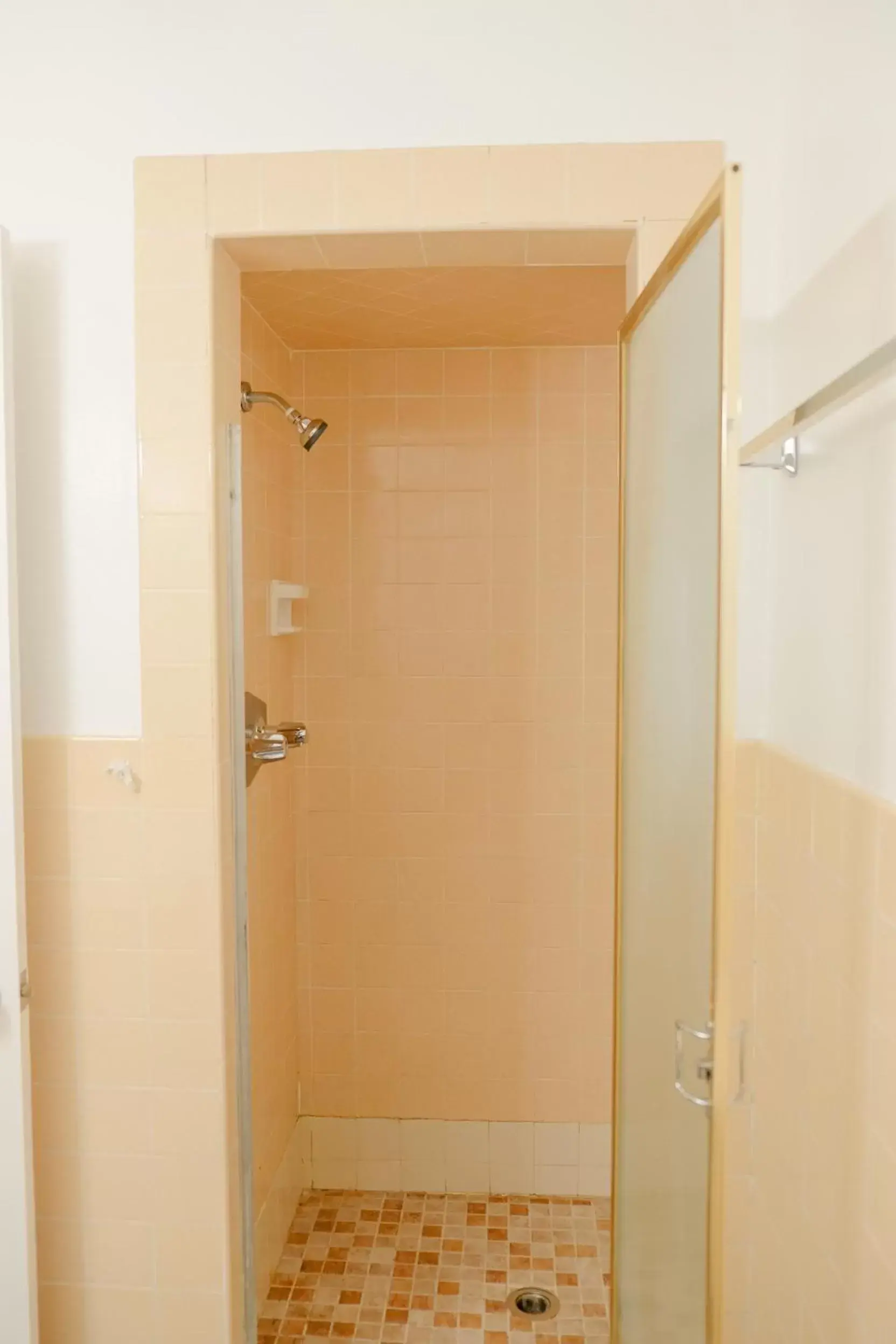 Shower, Bathroom in Sherwood Arms Motel