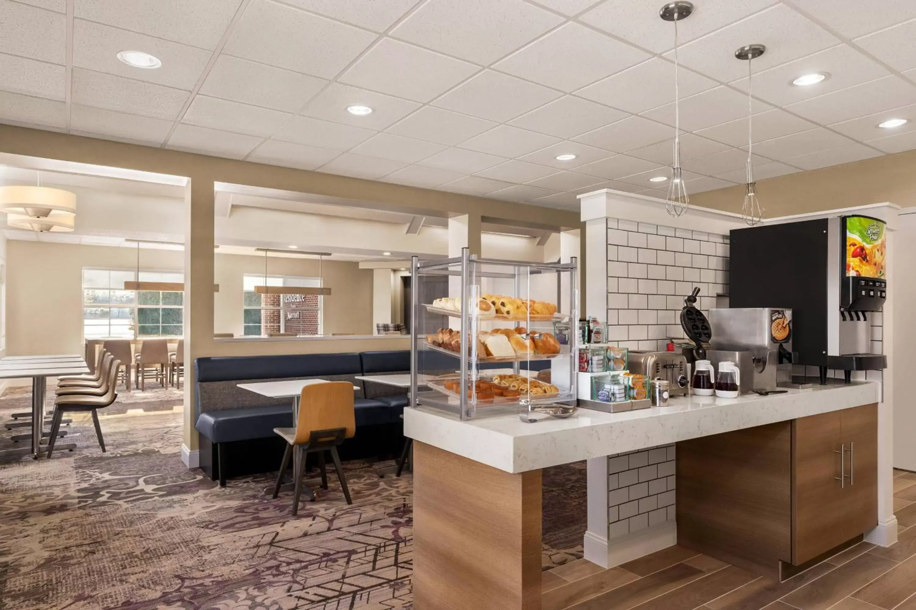 Breakfast, Restaurant/Places to Eat in Residence Inn by Marriott Philadelphia West Chester/Exton