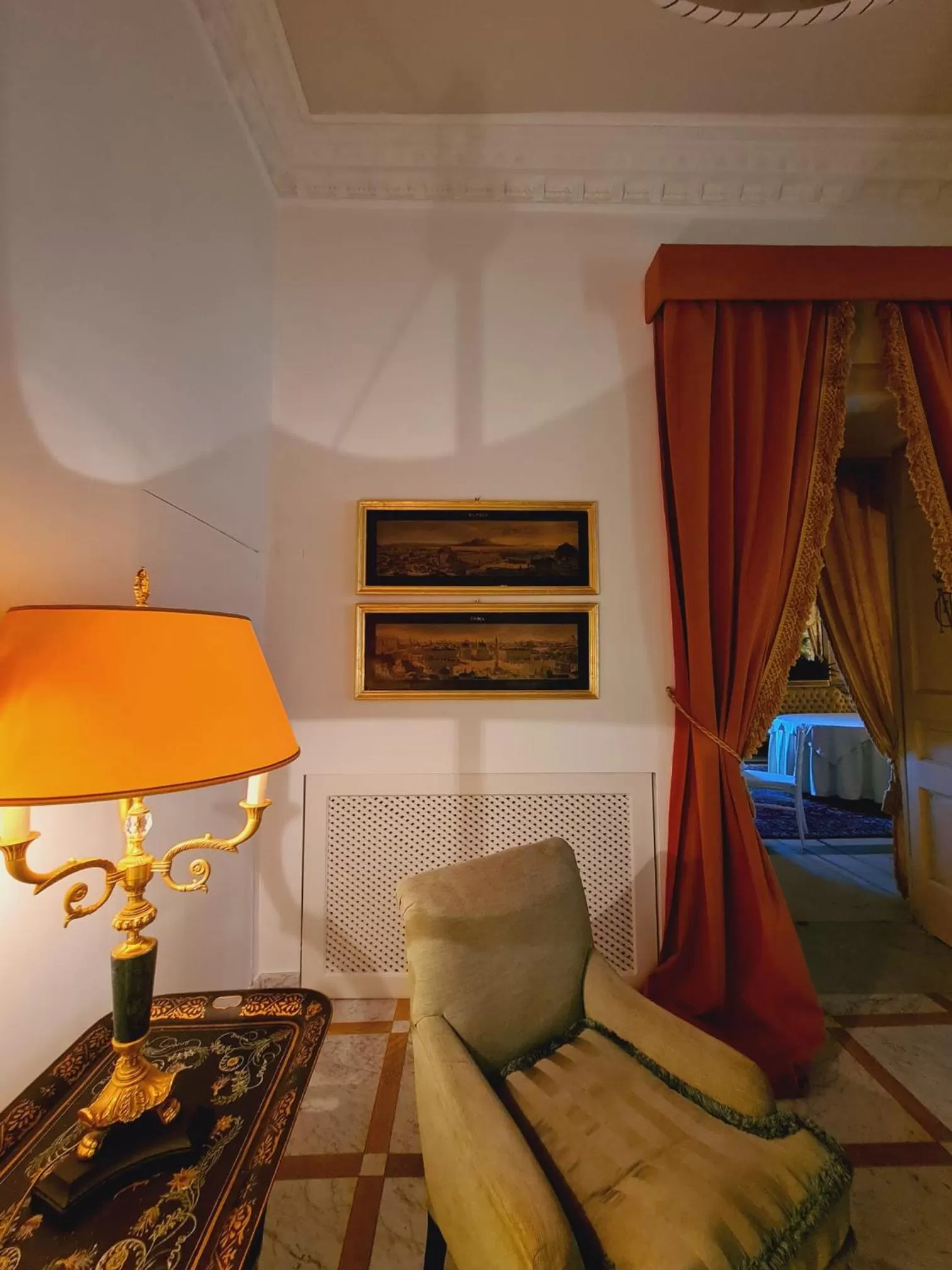 Seating Area in Palazzo Cherubini - Wellness e Spa