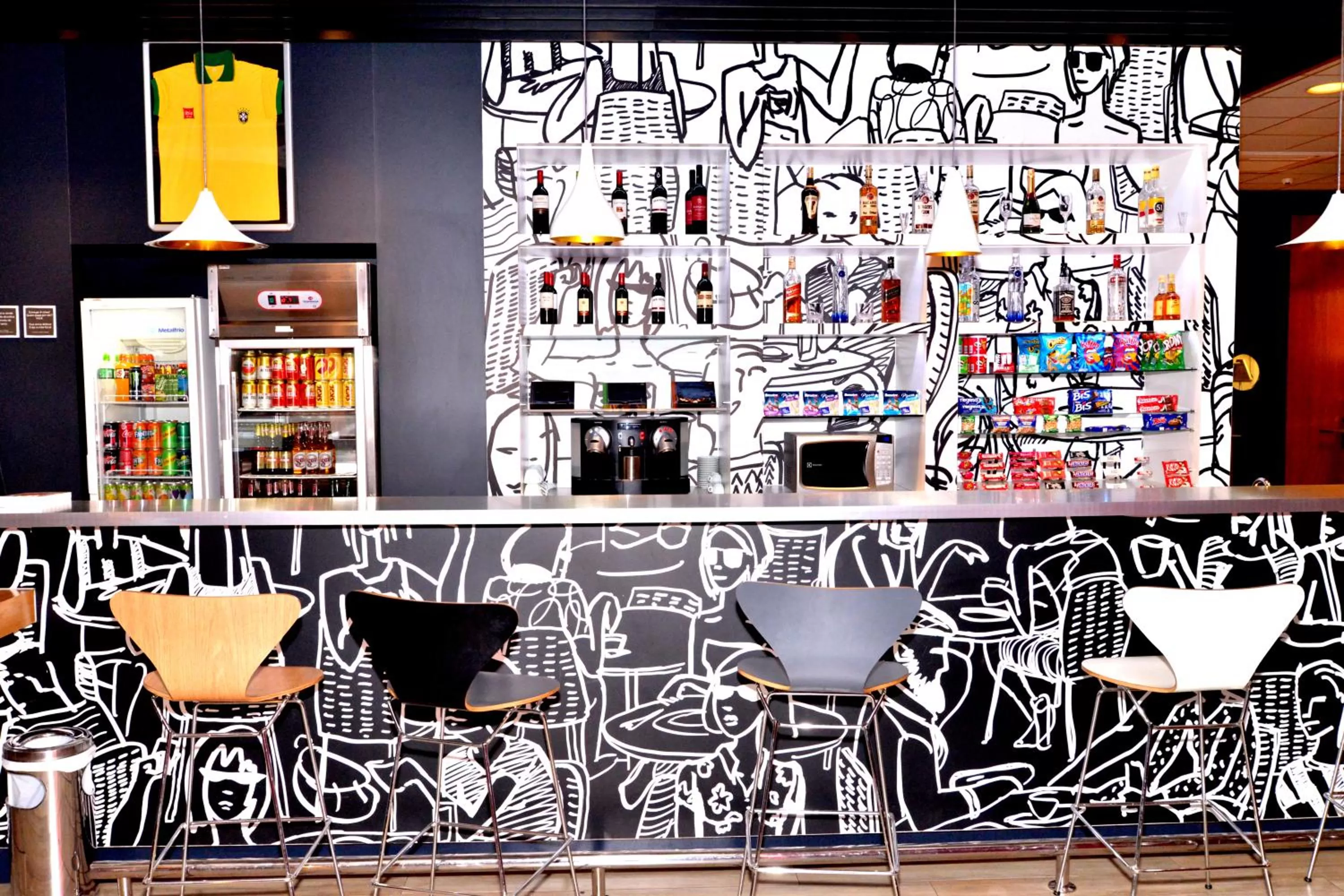 Lounge or bar in ibis Jatai