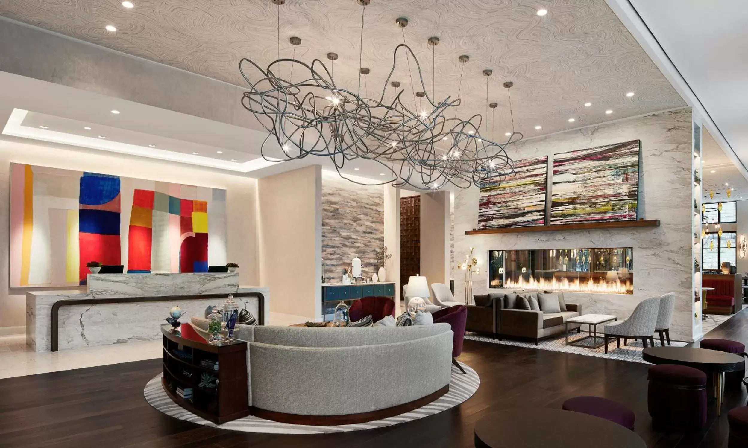 Lobby or reception in Sophy Hyde Park Lobby or reception in Sophy Hyde Park